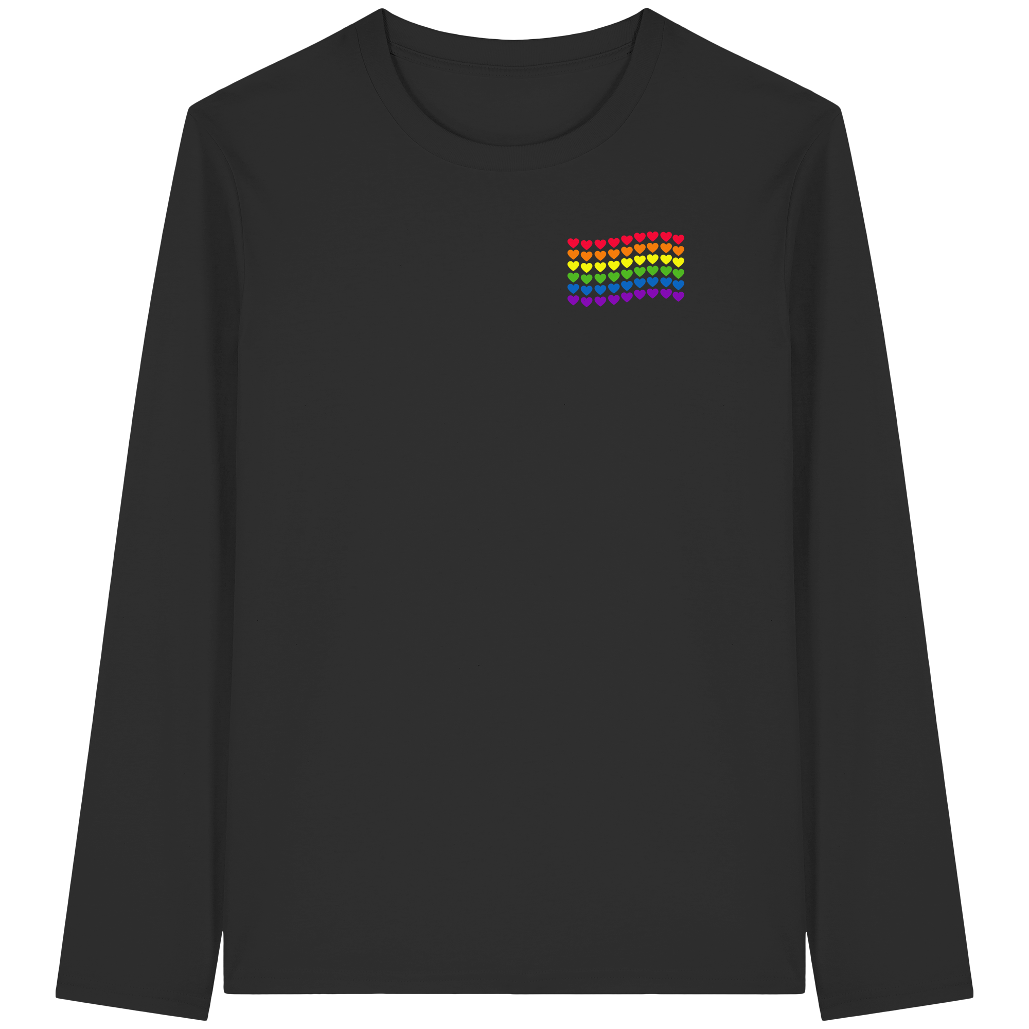 Herzenflagge - Organic Longsleeve T-Shirt