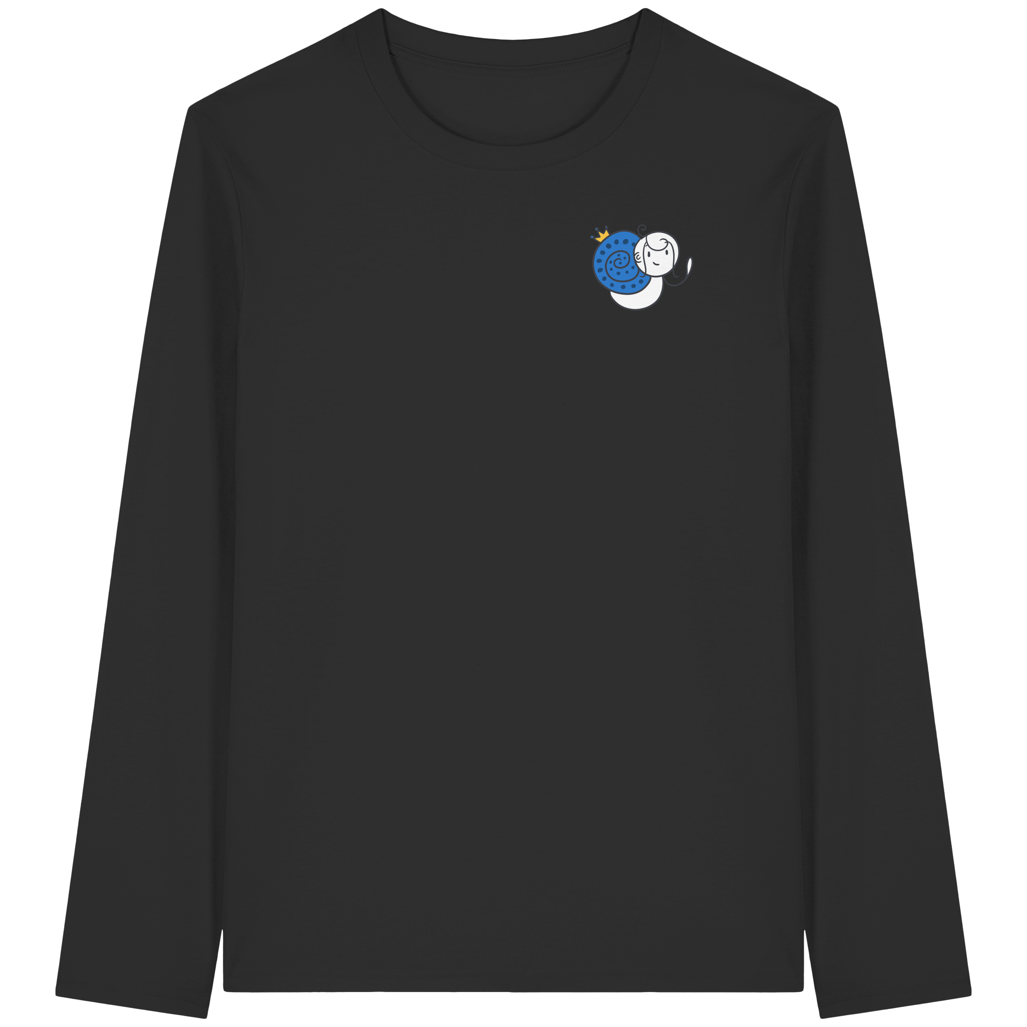 Meine Heilung braucht Zeit "Bunte Edition" Backprint - Organic Longsleeve T-Shirt