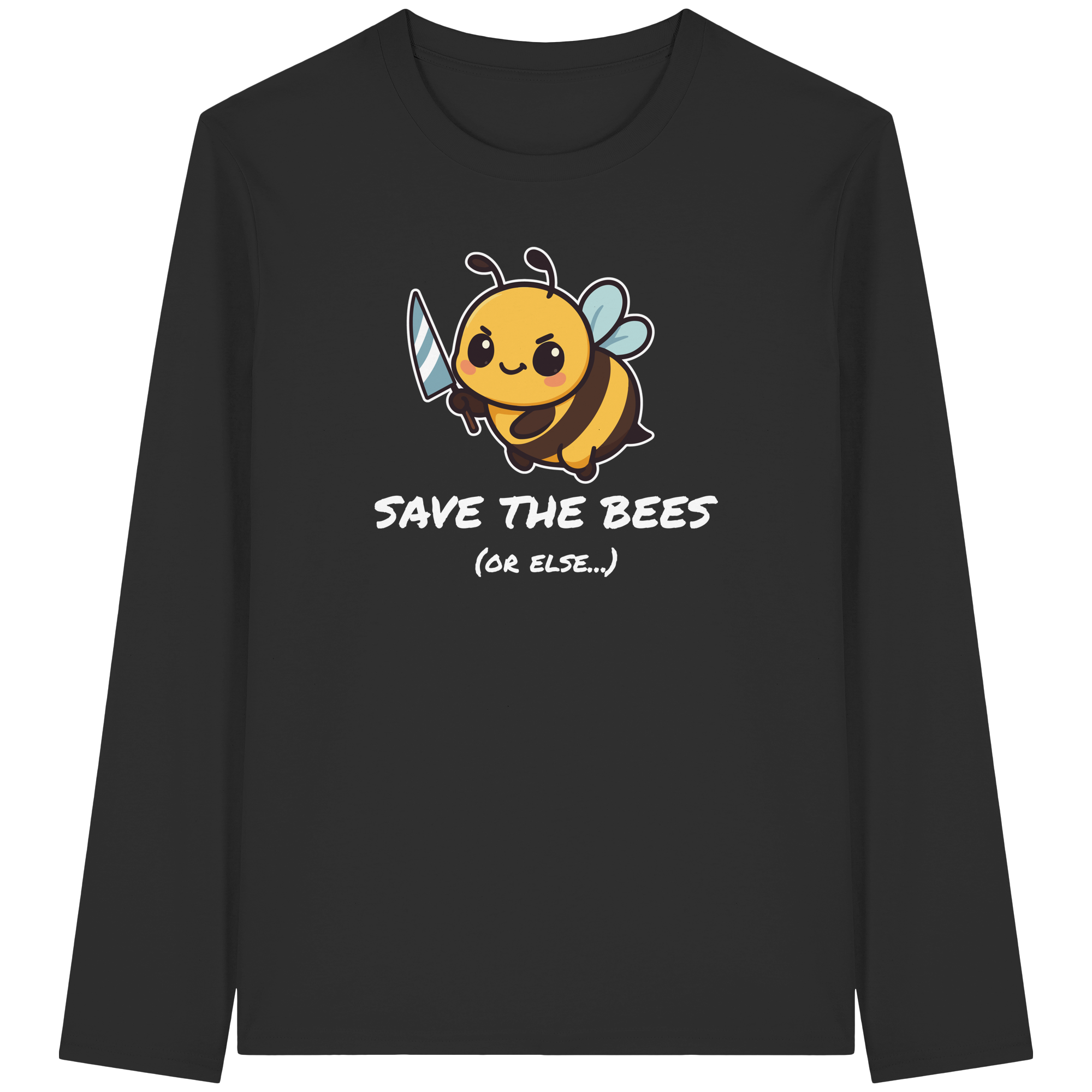 Save The Bees (or else...) - Organic Longsleeve T-Shirt