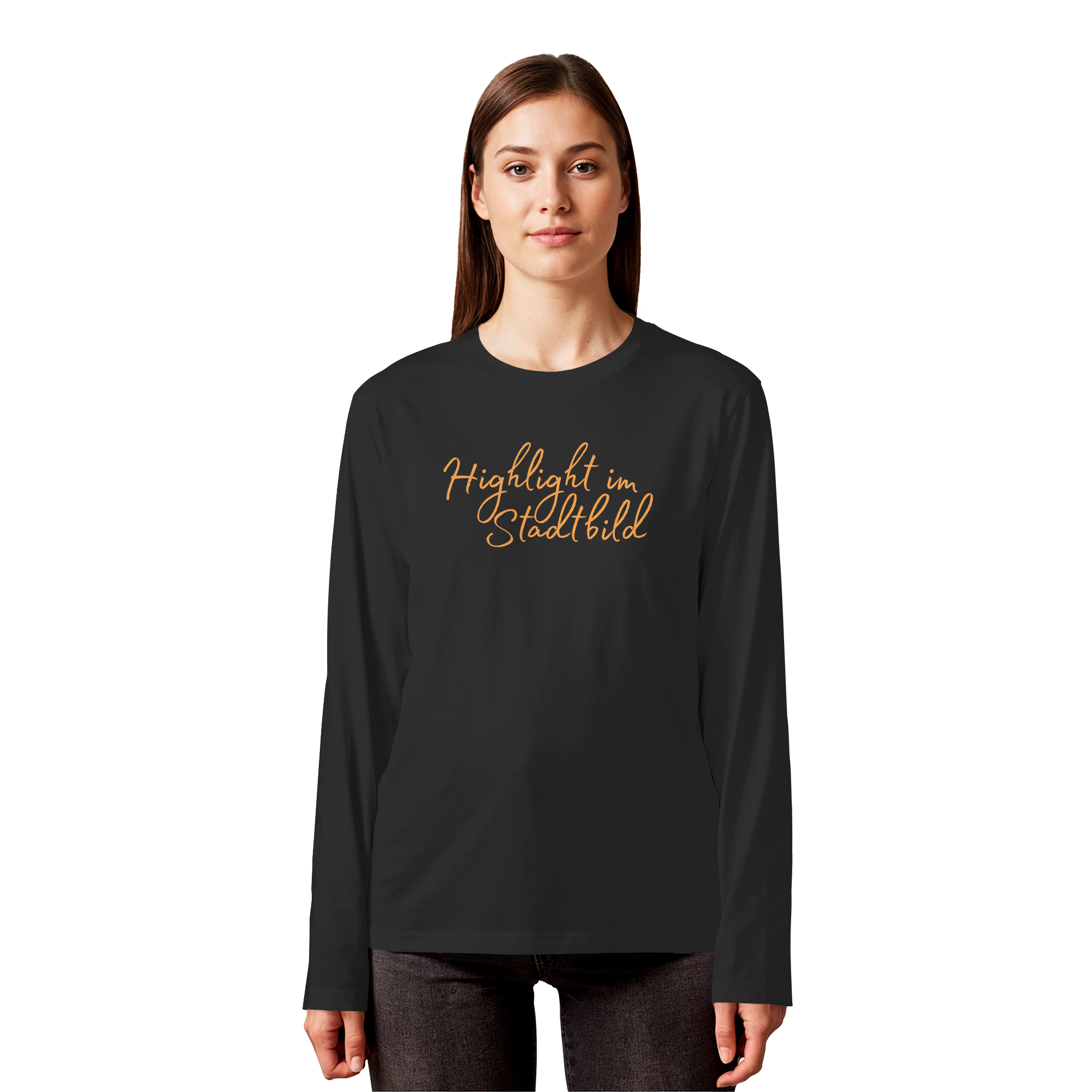 Highlight im Stadtbild - Organic Longsleeve T-Shirt