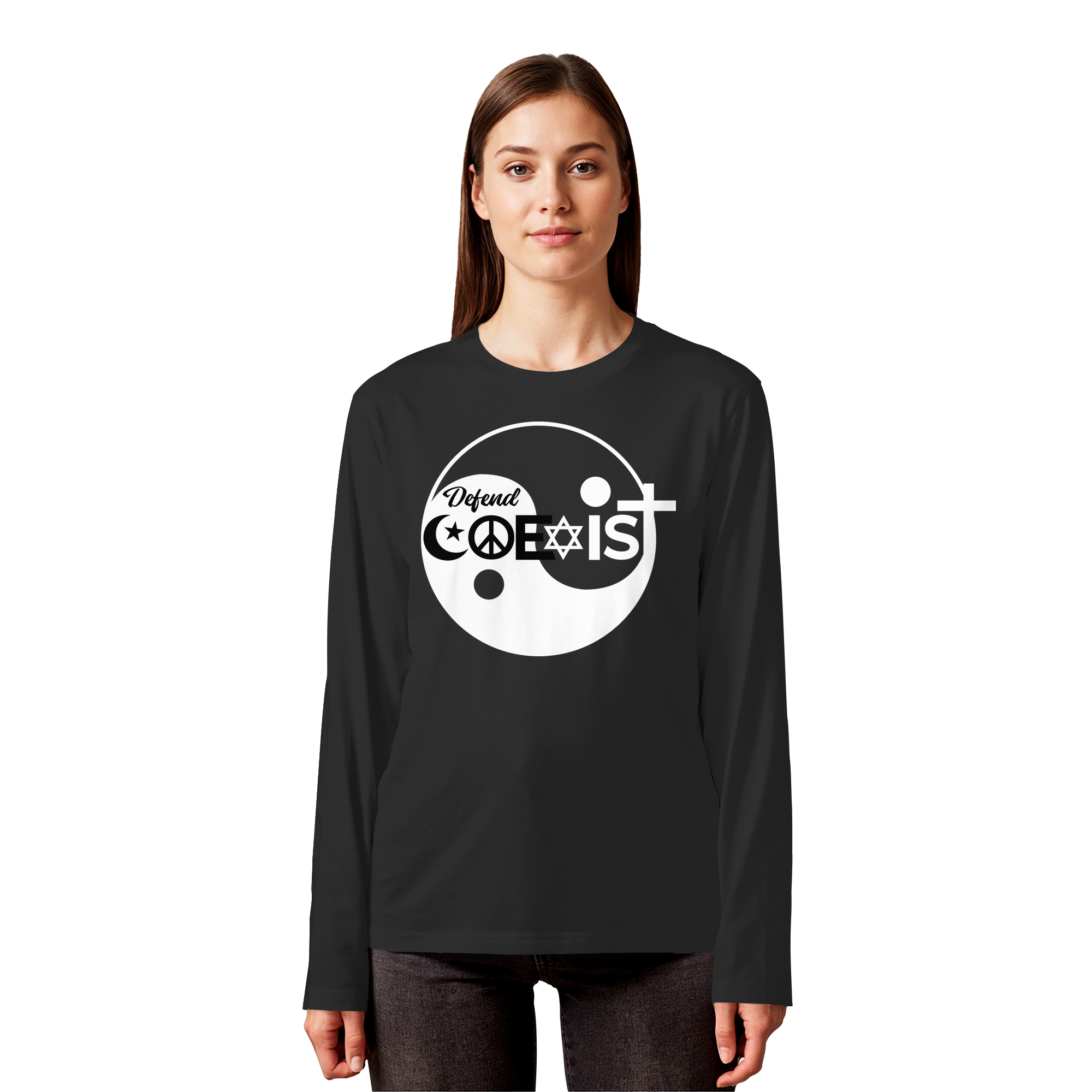 Defend Coexistence - Organic Longsleeve T-Shirt