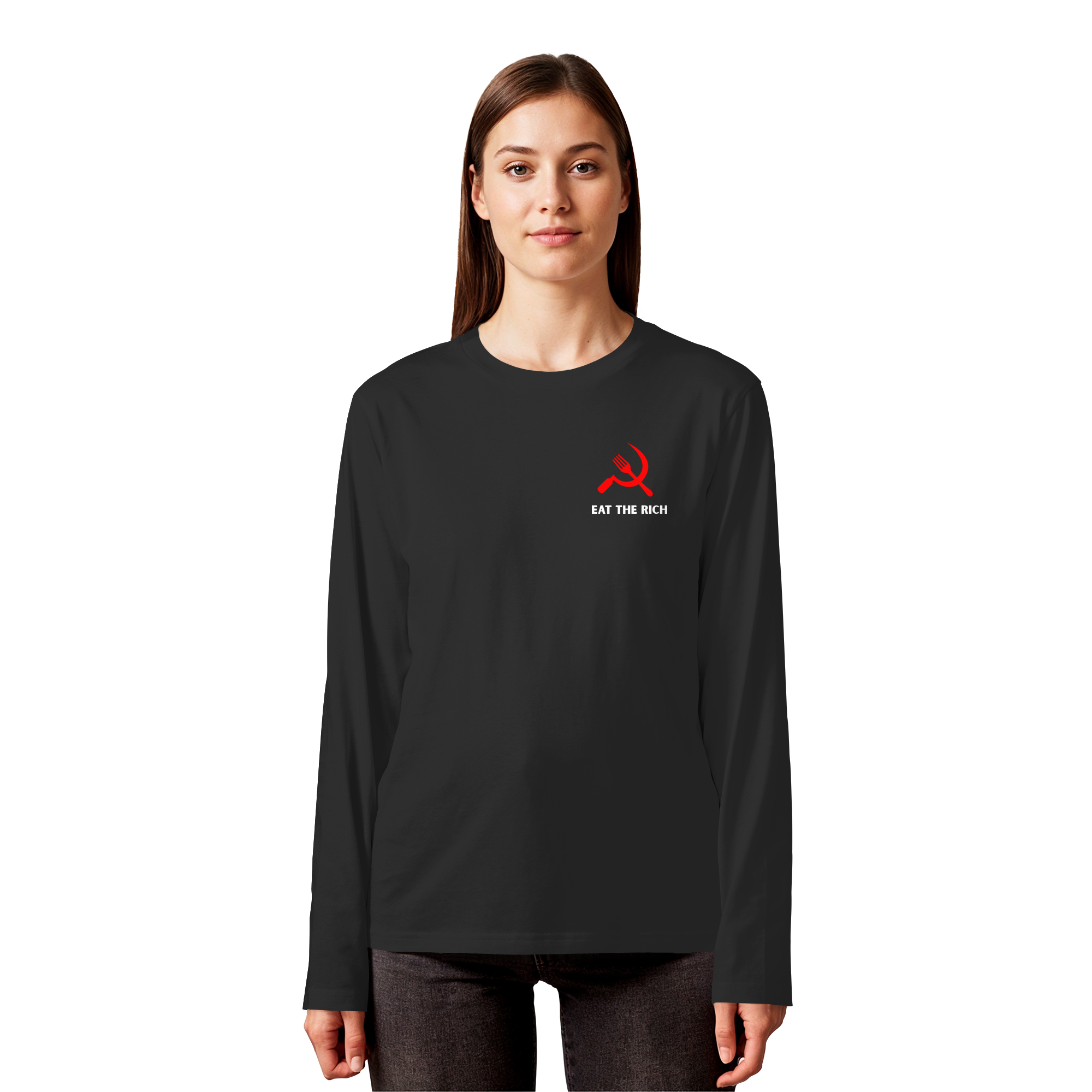 Eat the Rich "Gabel & Sichel Edition" - Organic Longsleeve T-Shirt