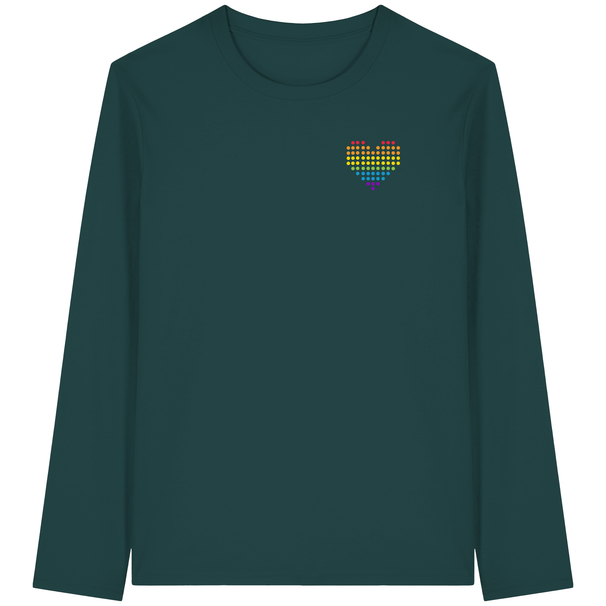 Punktherz - Organic Longsleeve T-Shirt