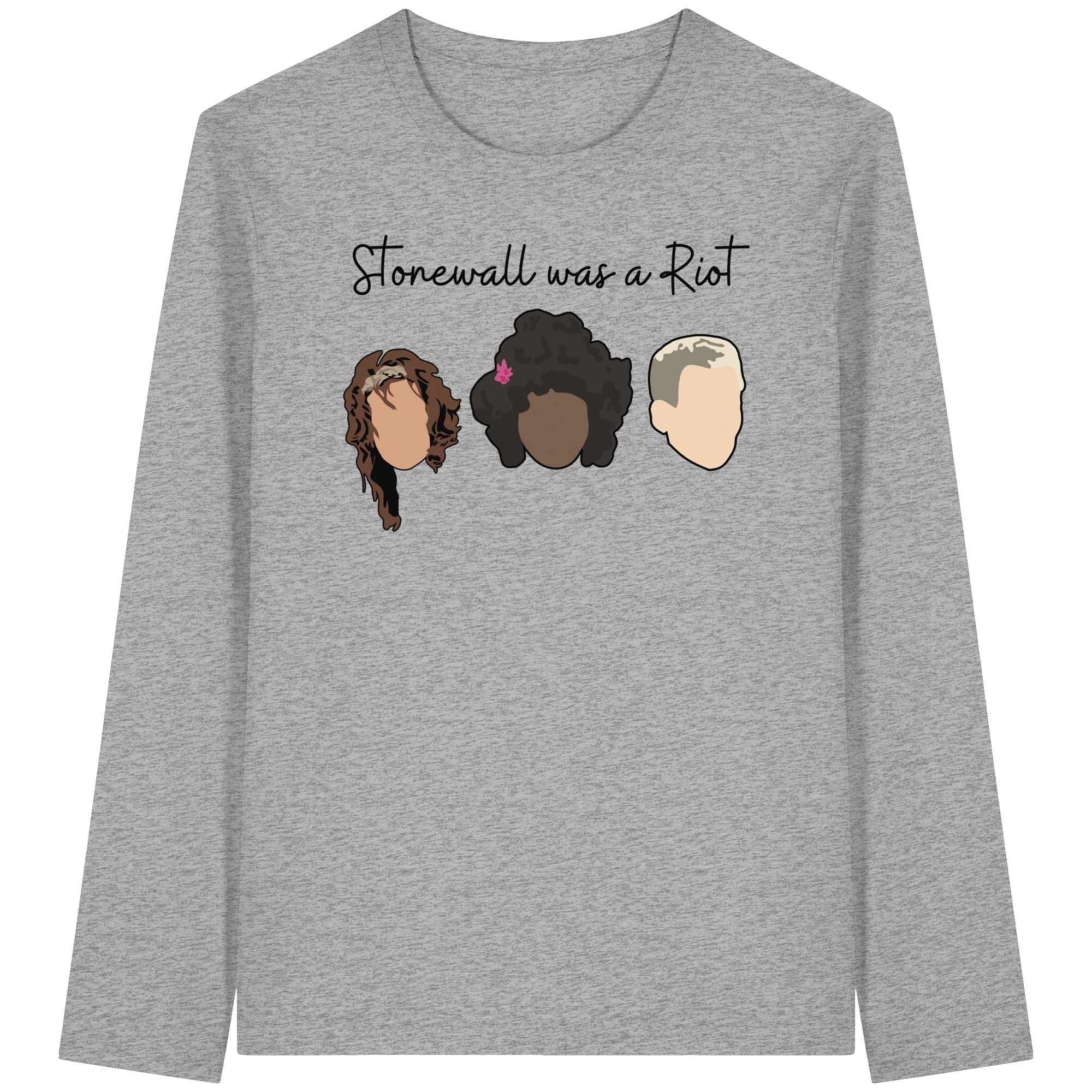 Stonewall was a Riot "Icons Edition" (hell) - Organic Longsleeve T-Shirt