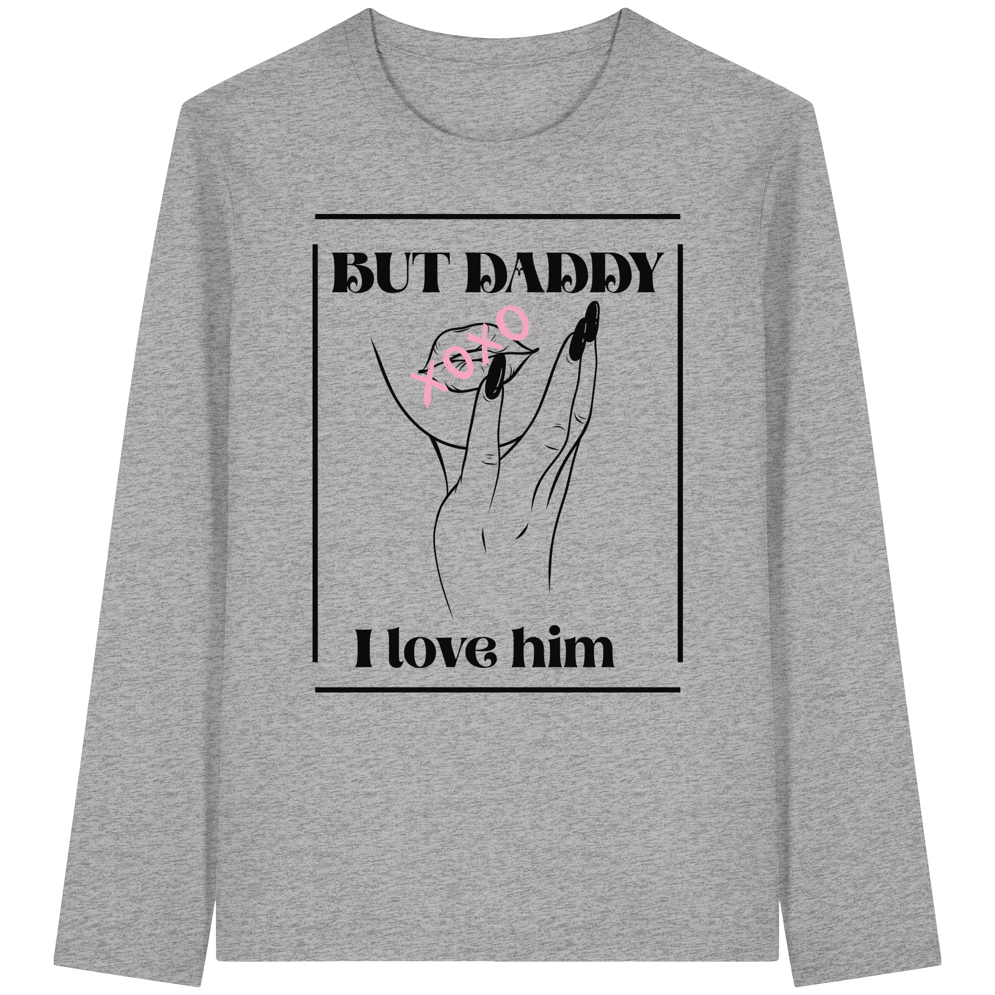 But Daddy I Love Him (hell) - Organic Longsleeve T-Shirt