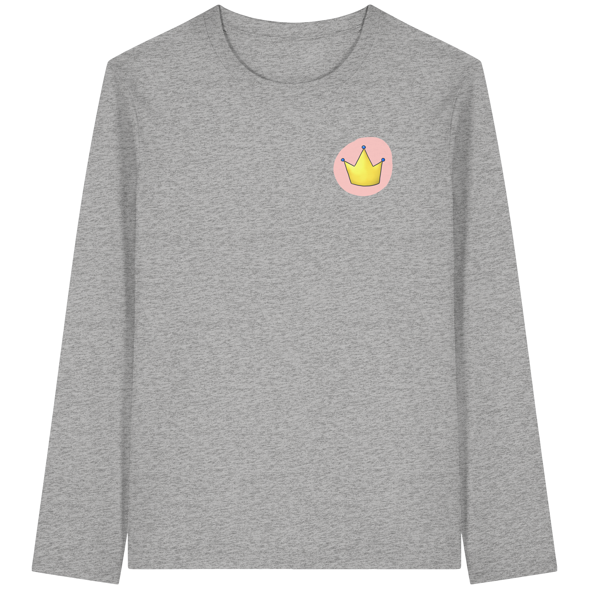 Survivor Queens Logo "Pink Bubble Edition" - Organic Longsleeve T-Shirt