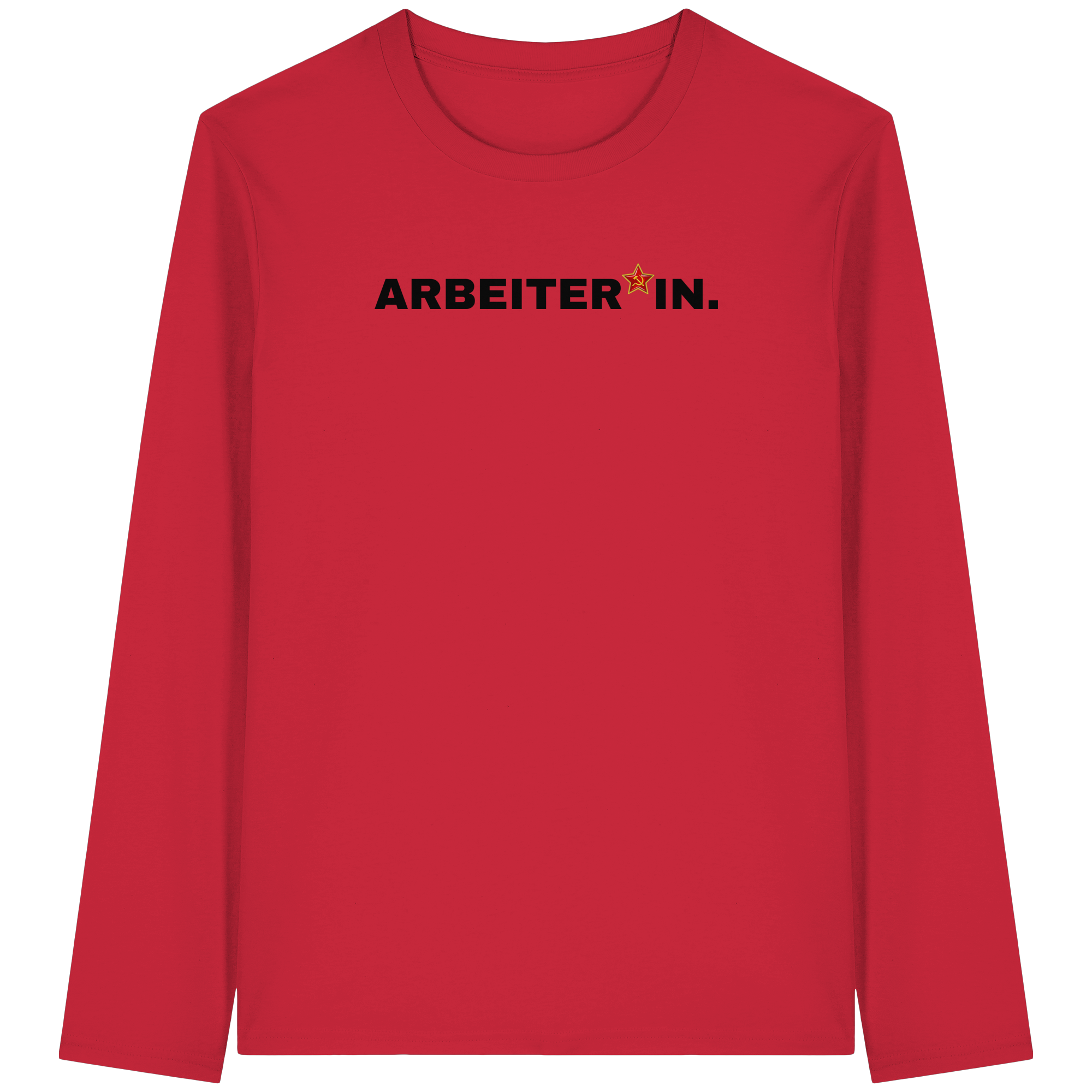 ARBEITER*IN. "Plain Work Edition" - Organic Longsleeve T-Shirt