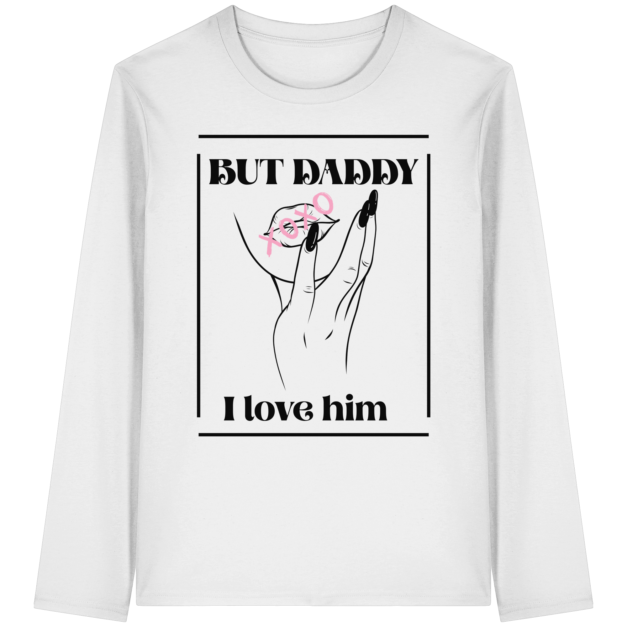 But Daddy I Love Him (hell) - Organic Longsleeve T-Shirt
