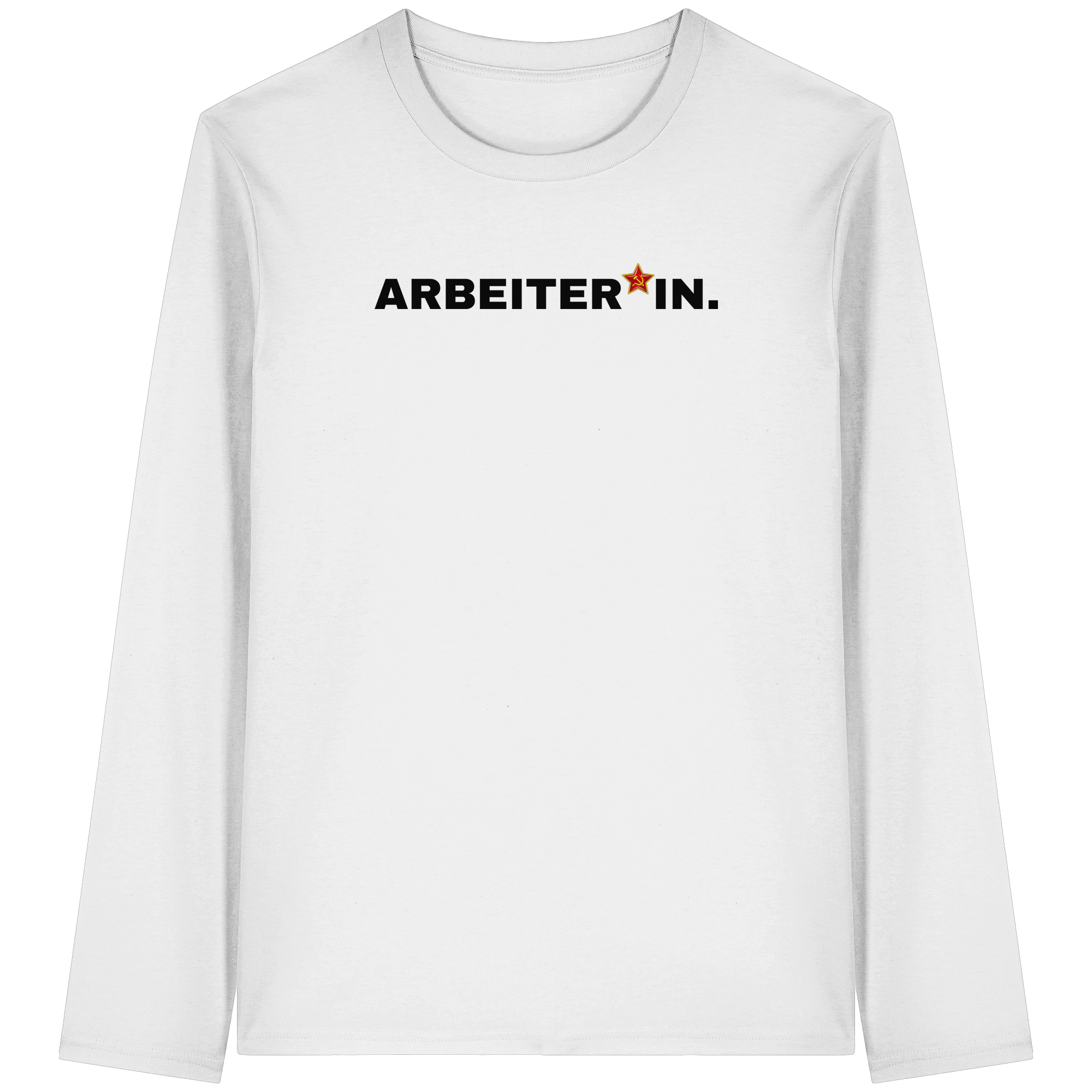ARBEITER*IN. "Plain Work Edition" - Organic Longsleeve T-Shirt