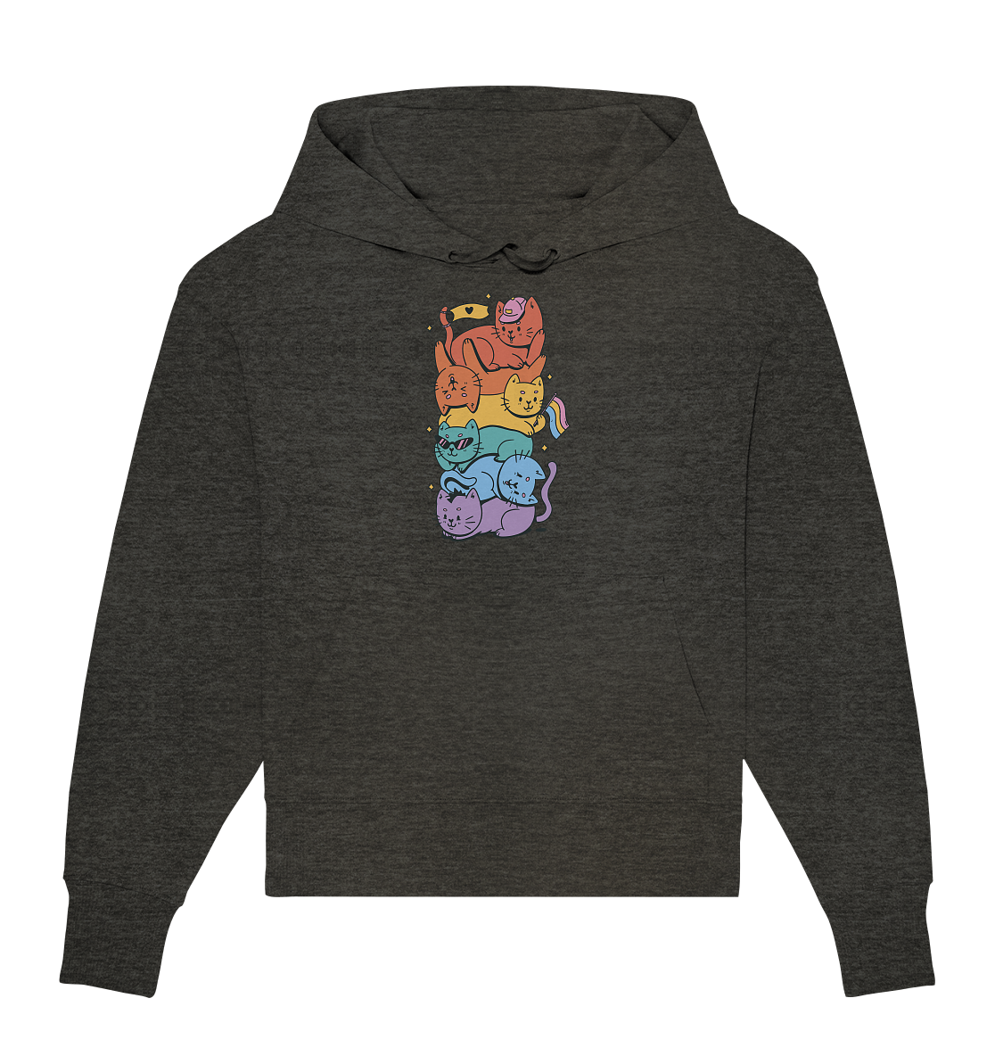 LGBTQ+ Katzen - Organic Oversize Hoodie