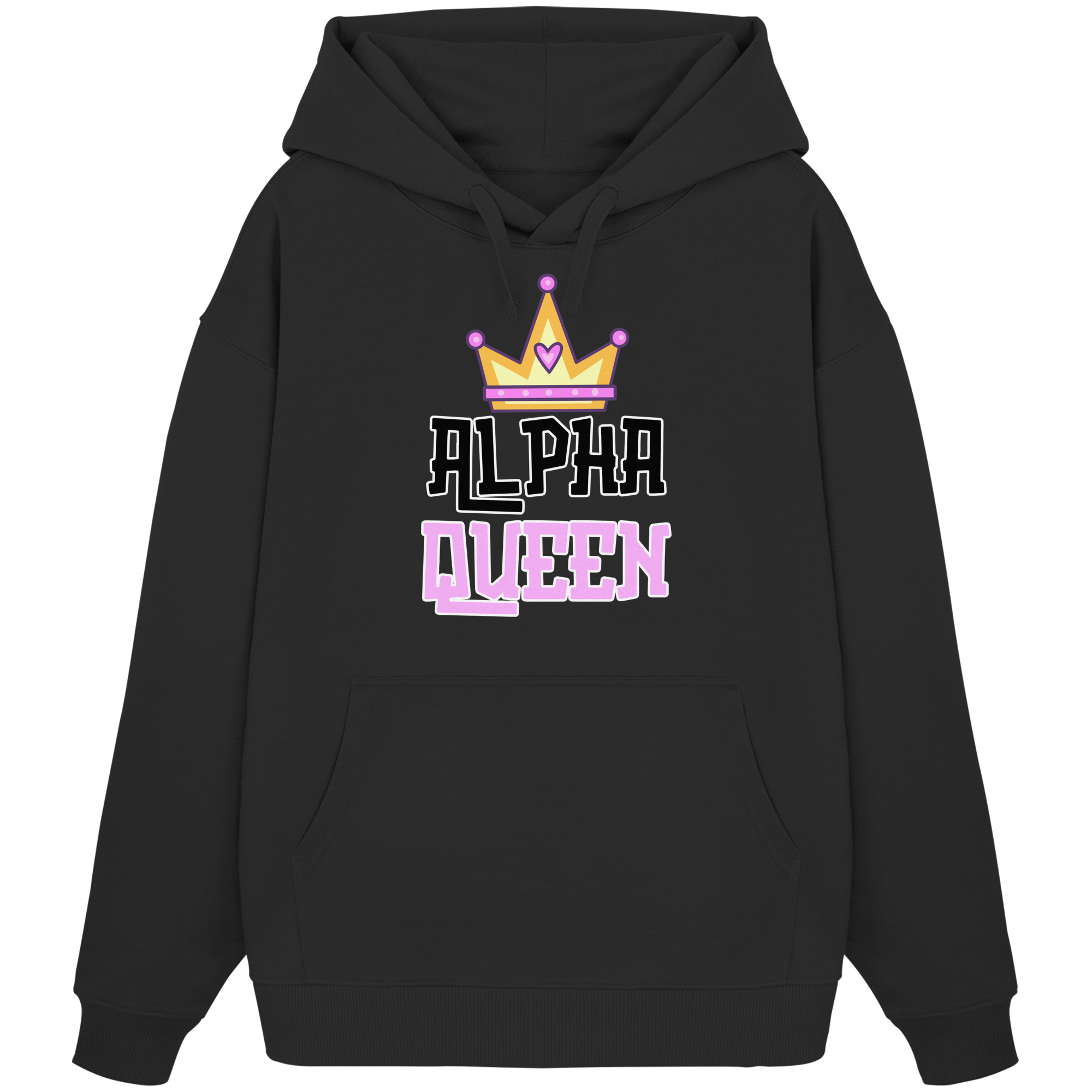 Alpha Queen - Organic Oversize Hoodie