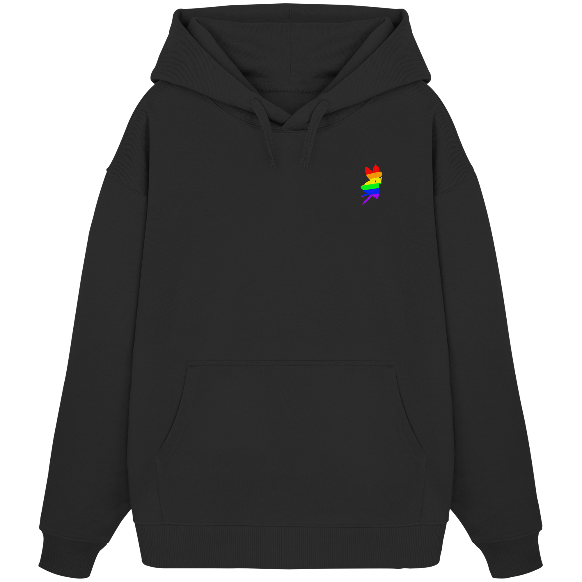 Regenbogen Fee - Organic Oversize Hoodie