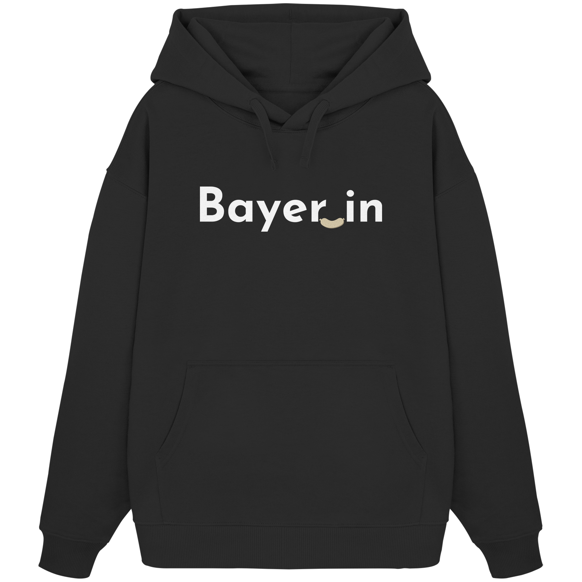 Bayer_in "Weißwurst Edition" - Organic Oversize Hoodie