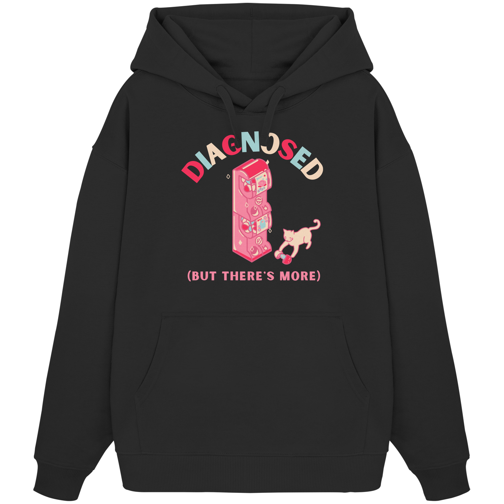 Diagnosed, but there's more - Organic Oversize Hoodie