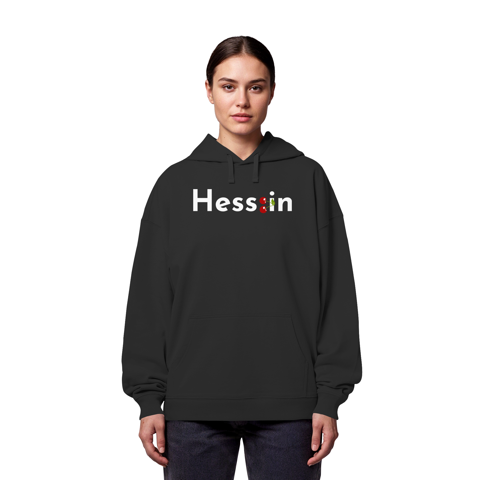 Hess:in "Kirschen Edition" - Organic Oversize Hoodie