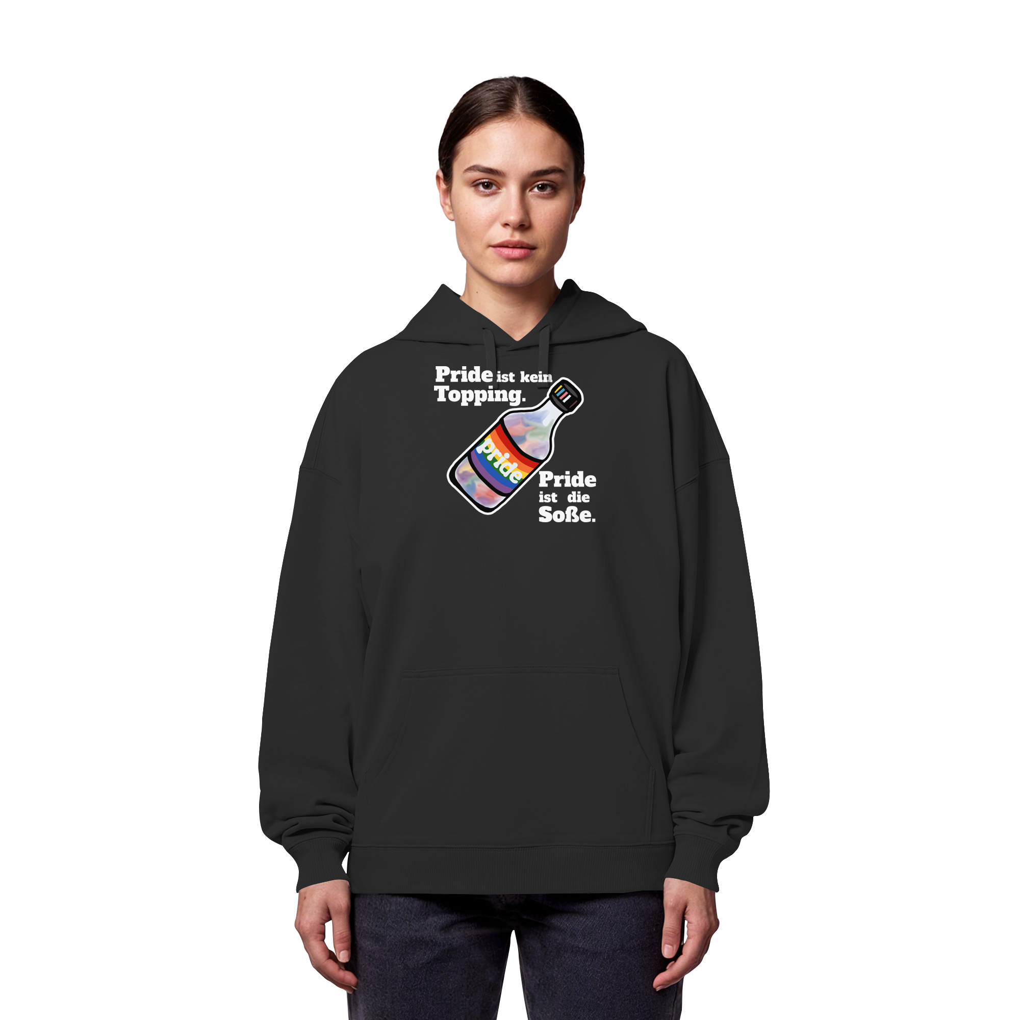 Regenbogen Soße: Die Hauptzutat - Organic Oversize Hoodie