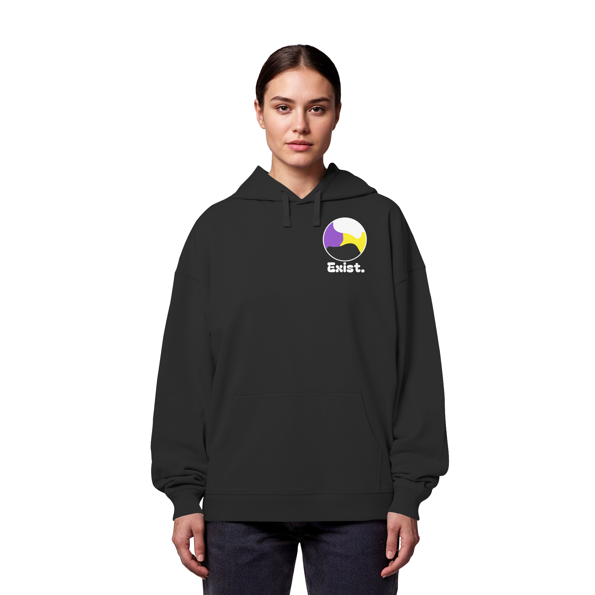 Exist "Nonbinary Edition" - Organic Oversize Hoodie