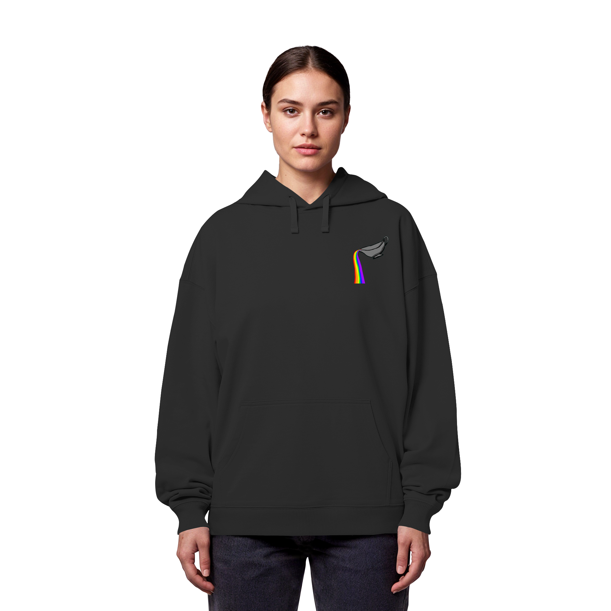 Regenbogen Soße: Sauciere - Organic Oversize Hoodie