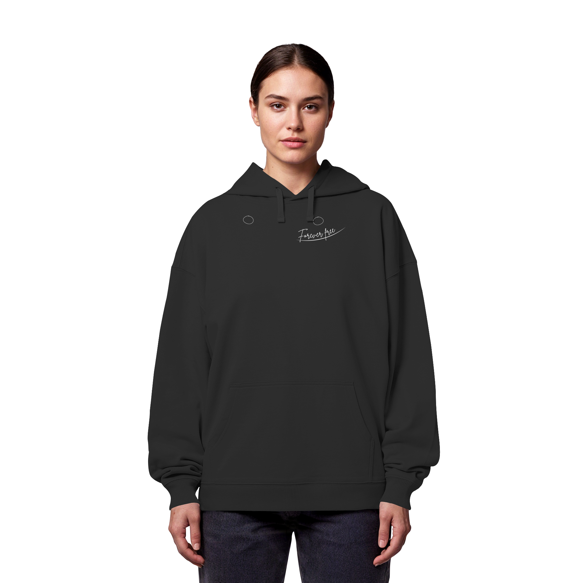 Forever Free nach Mastektomie "linksseitige Edition" - Organic Oversize Hoodie