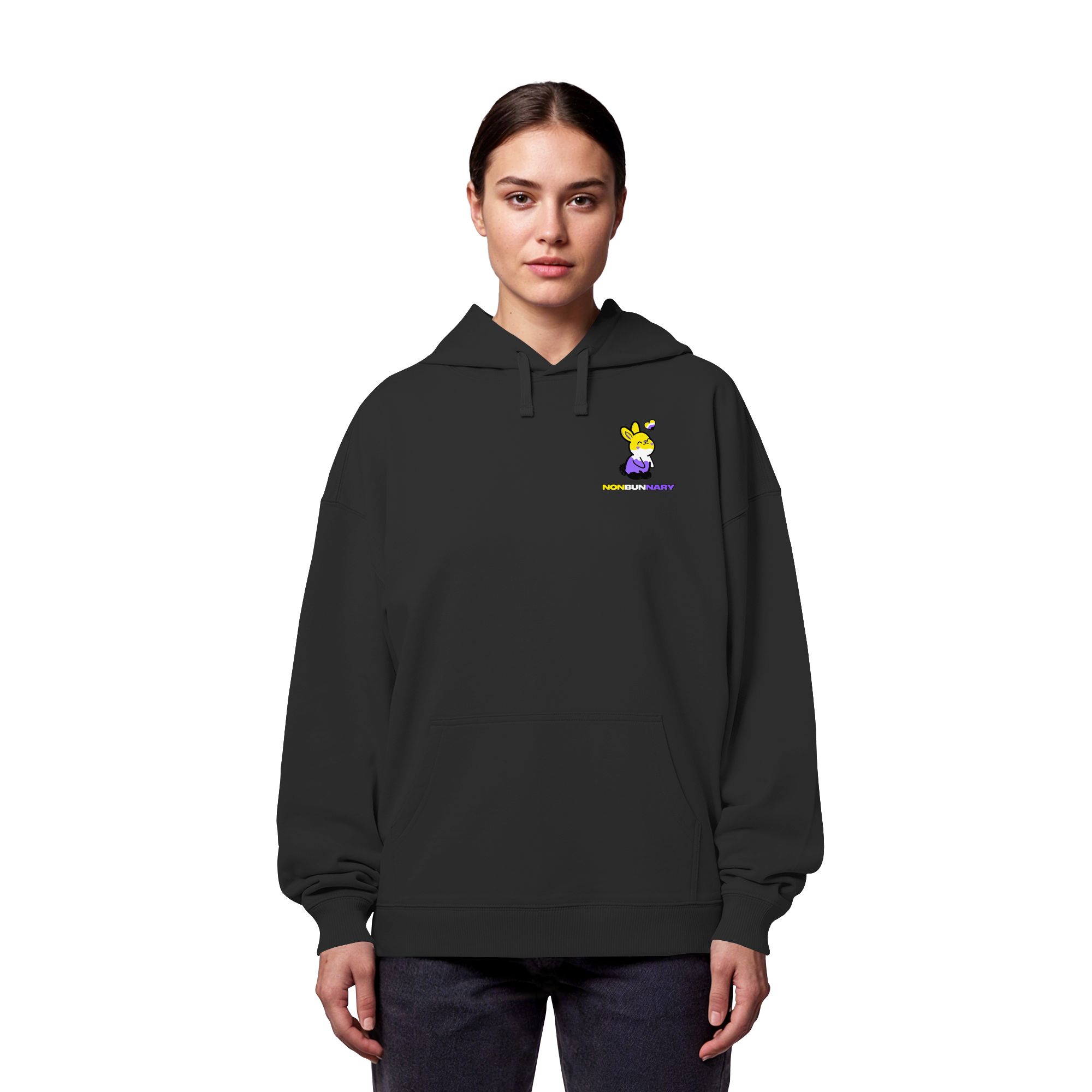 Nonbunnary - Organic Oversize Hoodie