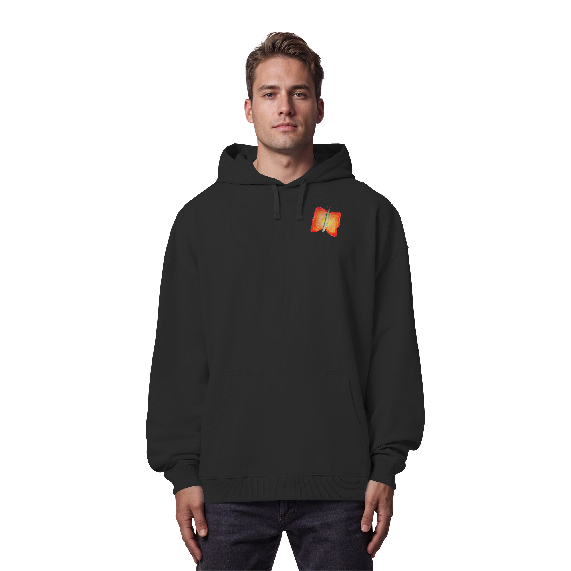 Lass mich in Ruhe! "Jona Kokon Edition" Backprint - Organic Oversize Hoodie