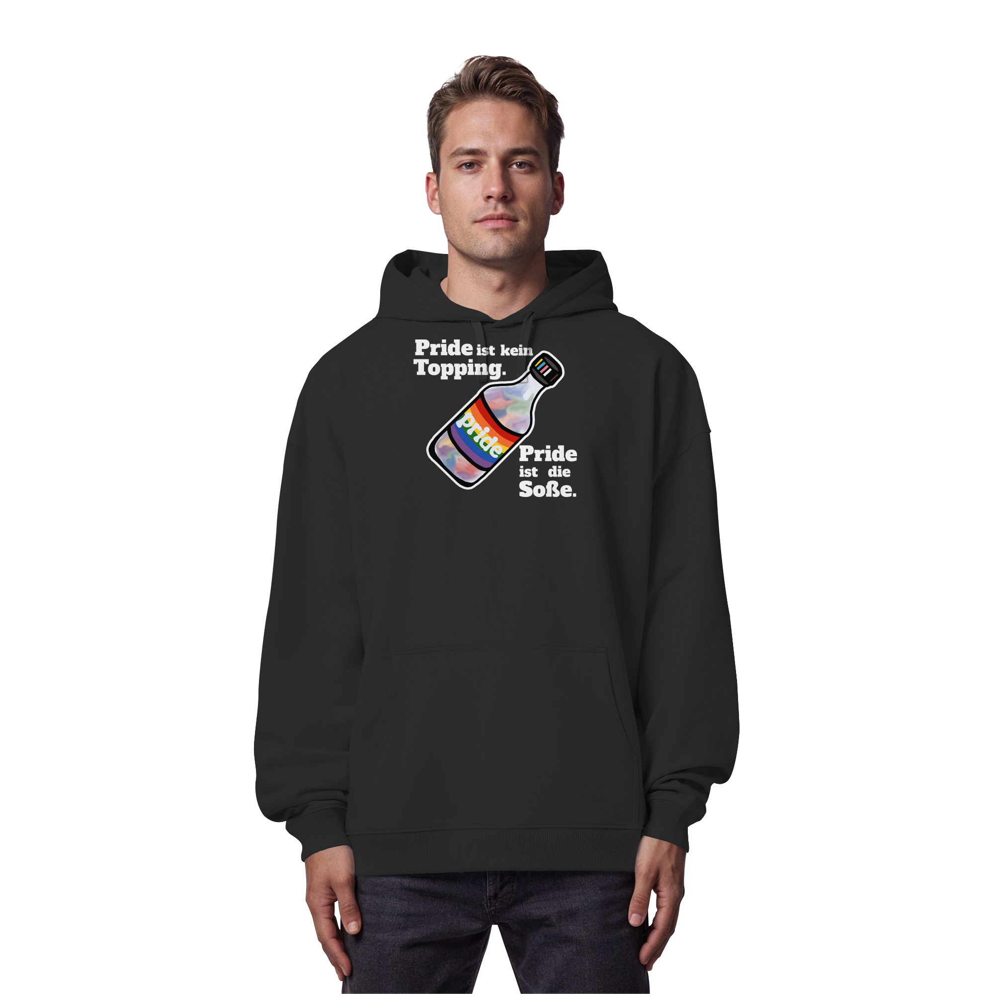 Regenbogen Soße: Die Hauptzutat - Organic Oversize Hoodie