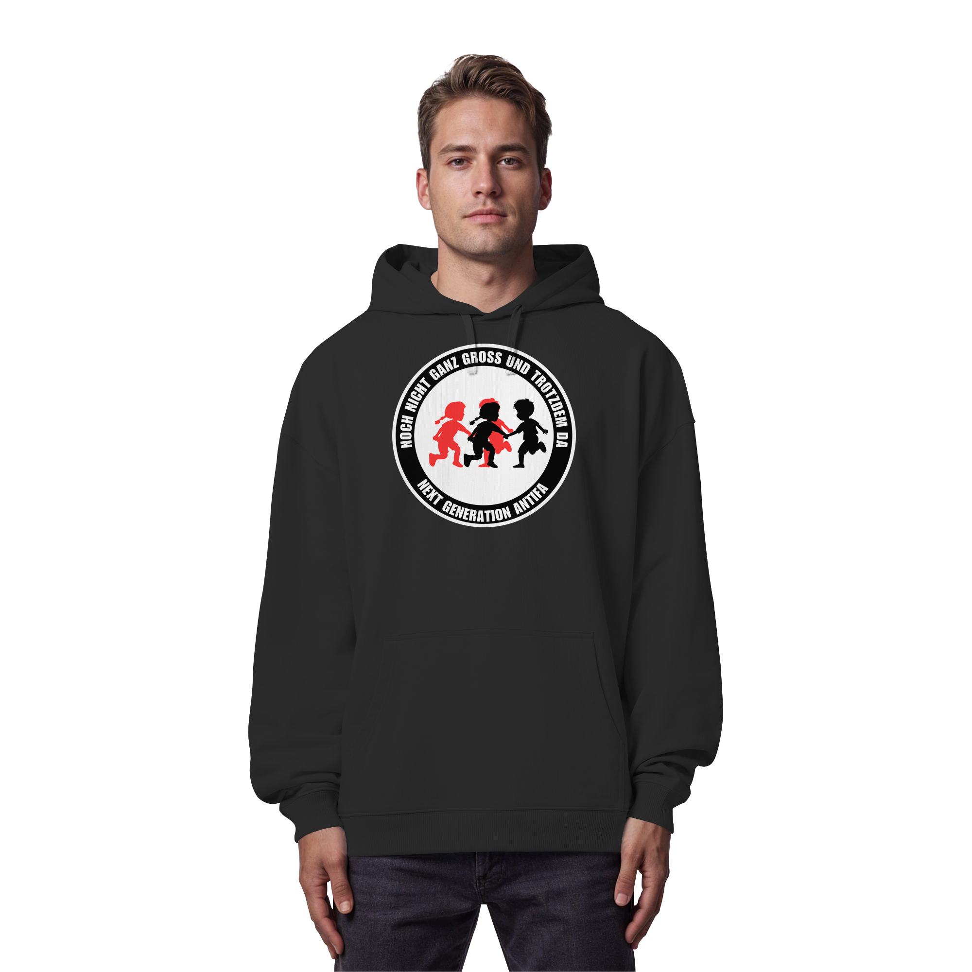 Noch nicht ganz gross und trotzdem da: Next Generation Antifa - Organic Oversize Hoodie