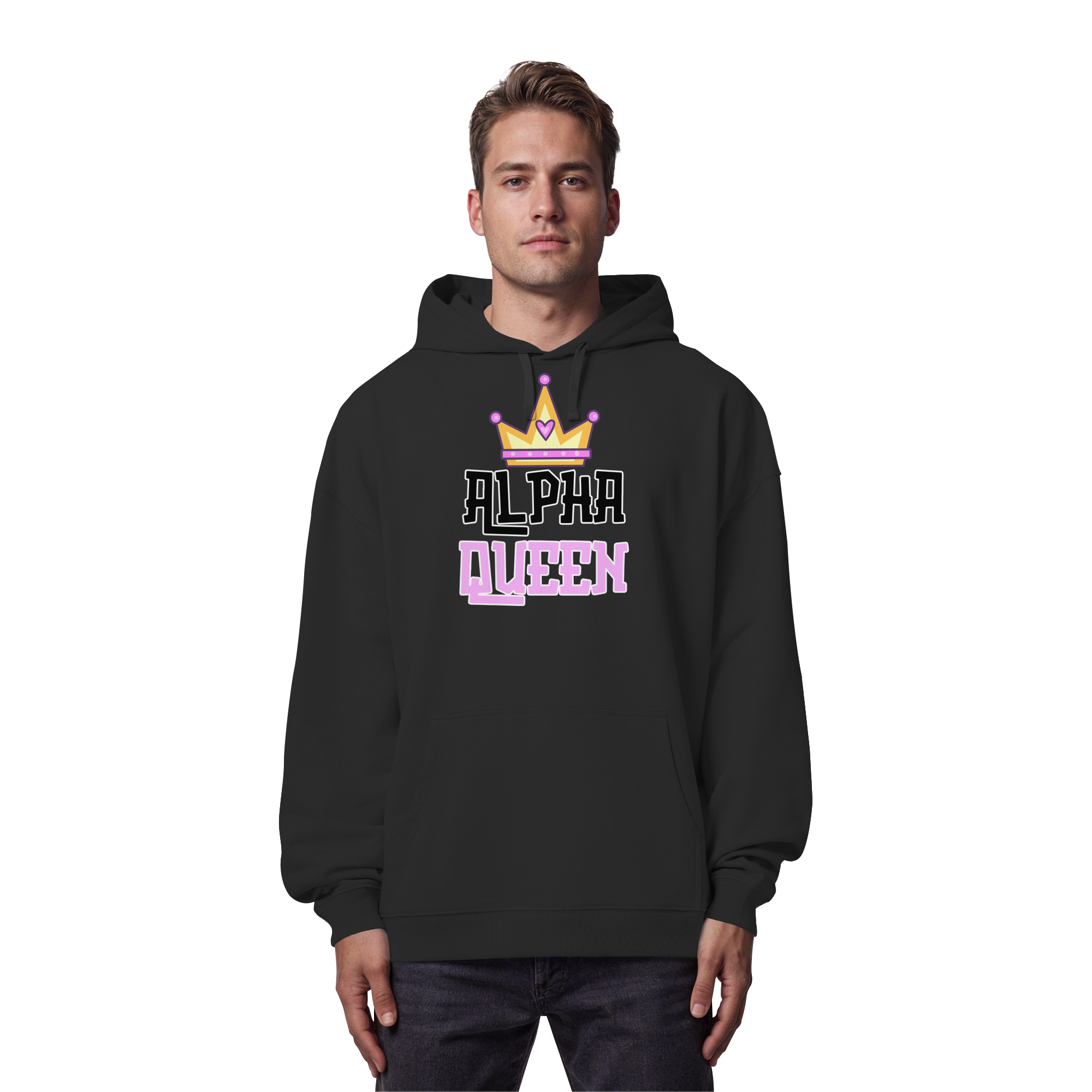 Alpha Queen - Organic Oversize Hoodie