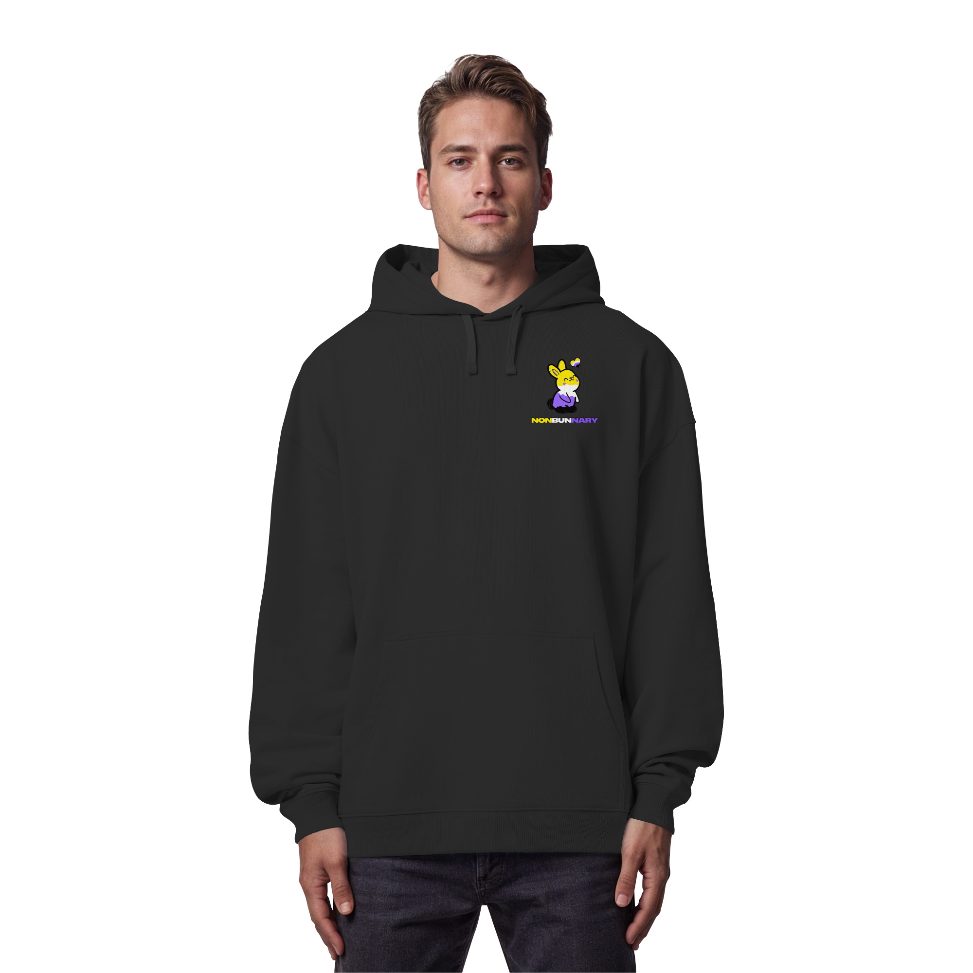 Nonbunnary - Organic Oversize Hoodie