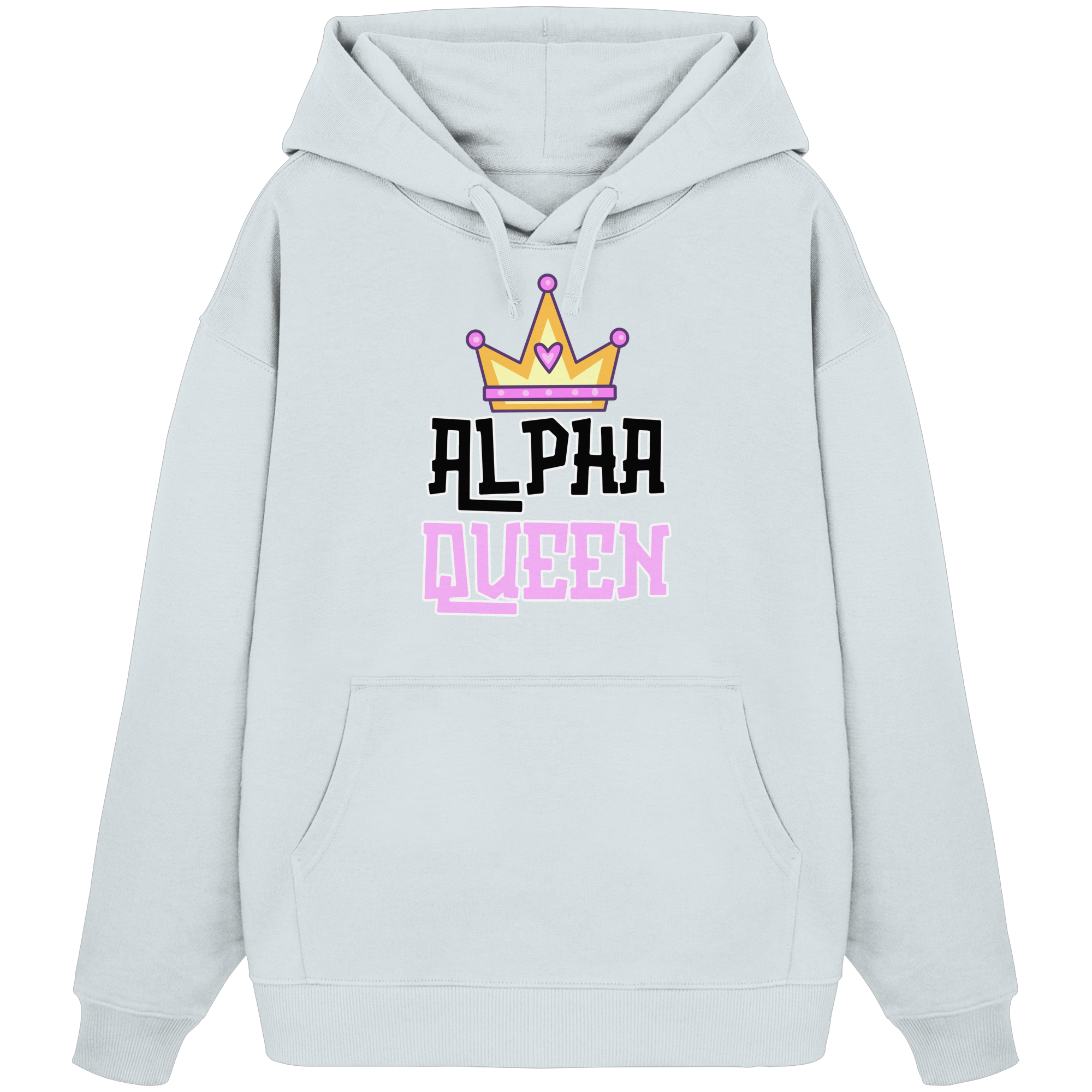 Alpha Queen - Organic Oversize Hoodie