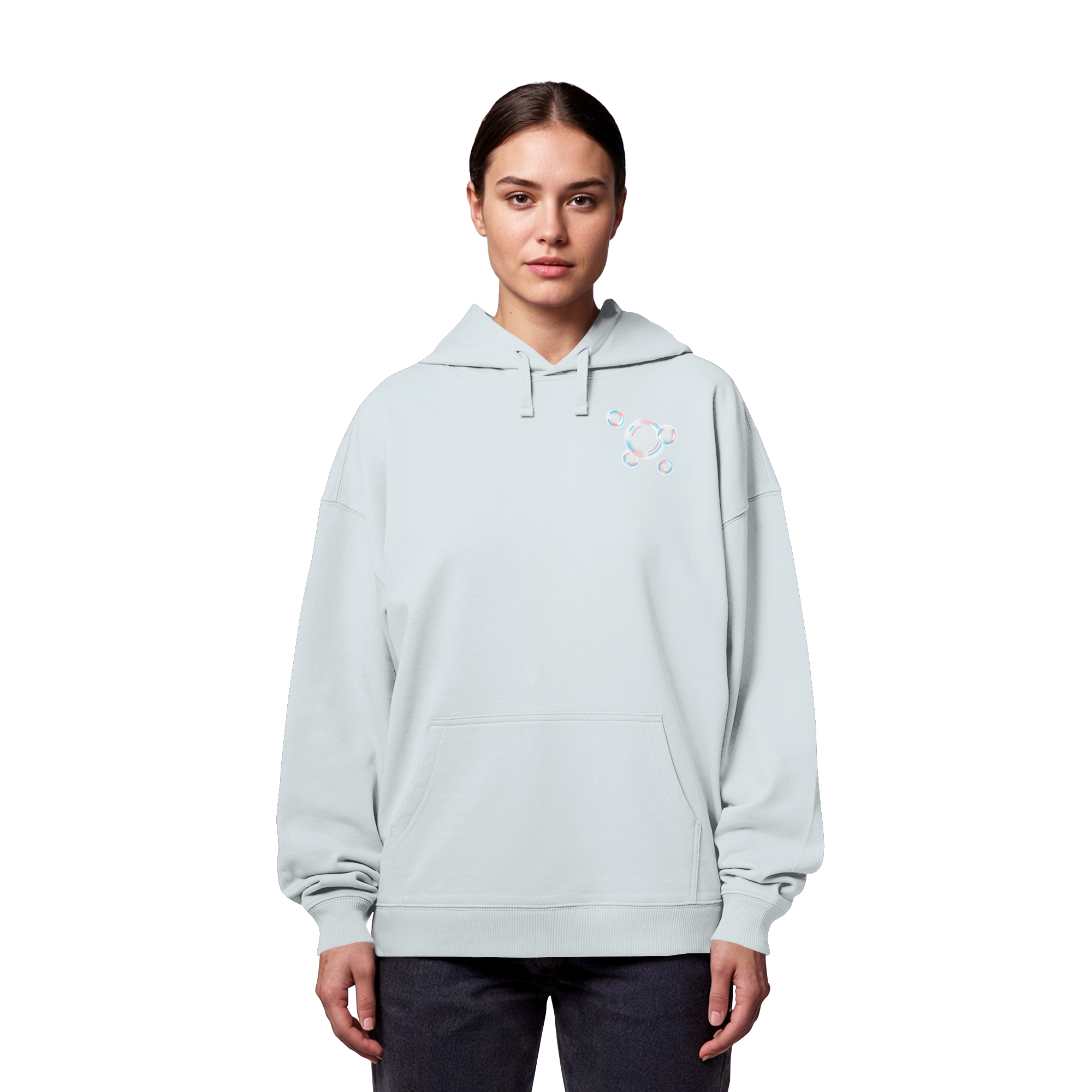 Trans Seifenblasen - Organic Oversize Hoodie