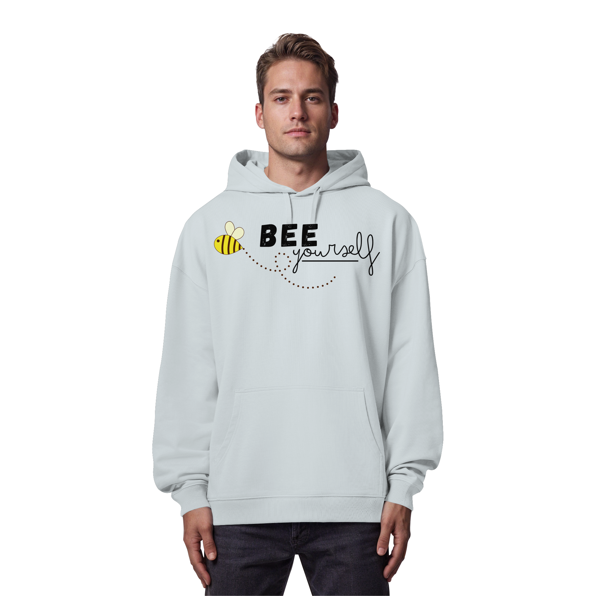 Bee yourself "Léon Edition" - Organic Oversize Hoodie