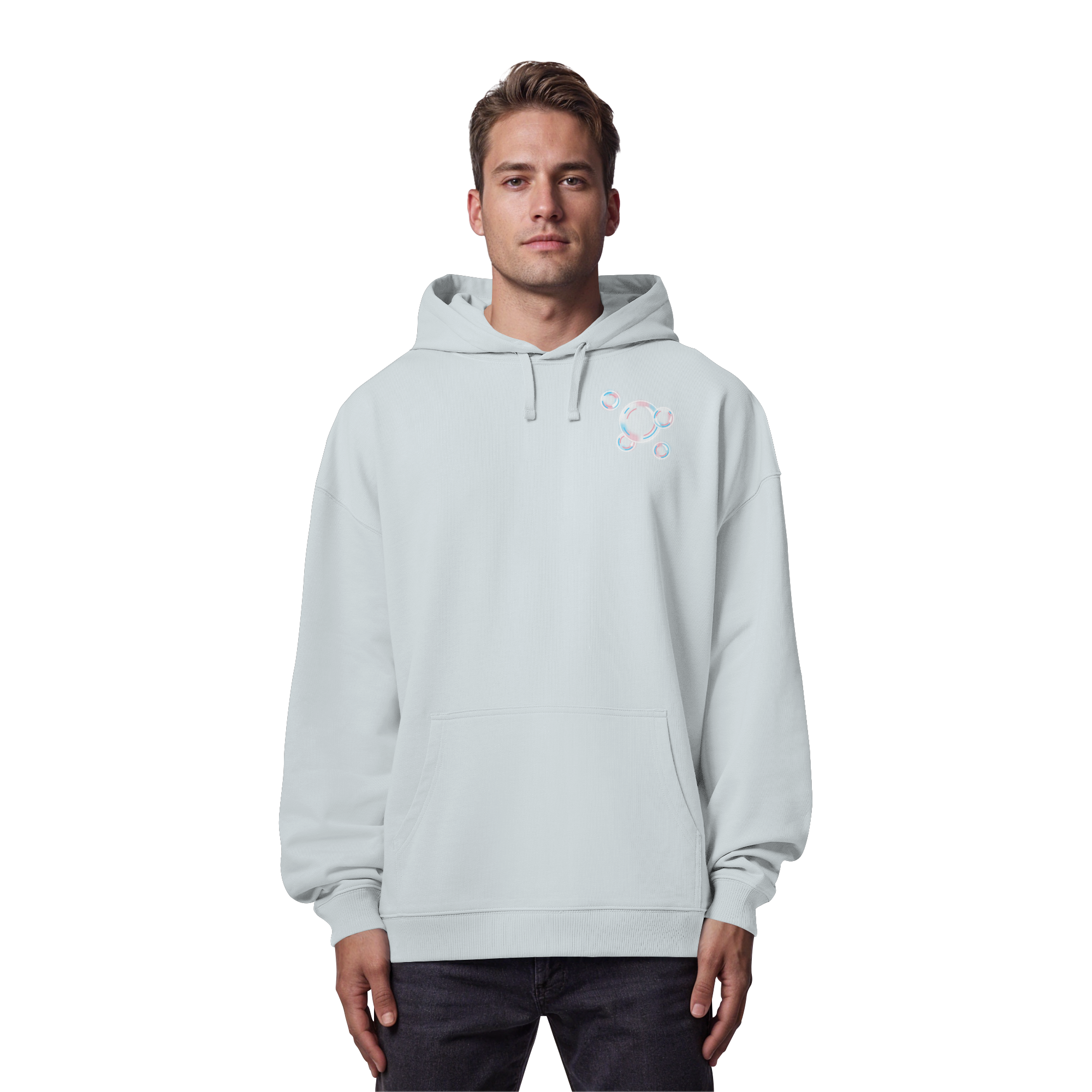 Trans Seifenblasen - Organic Oversize Hoodie