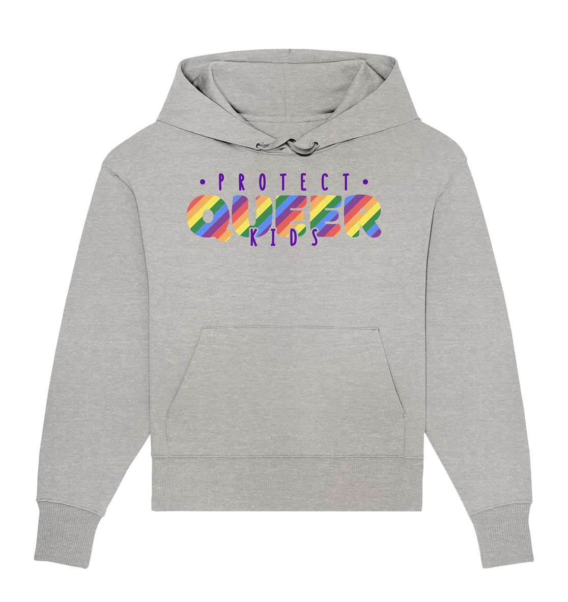 Protect Queer Kids - Organic Oversize Hoodie