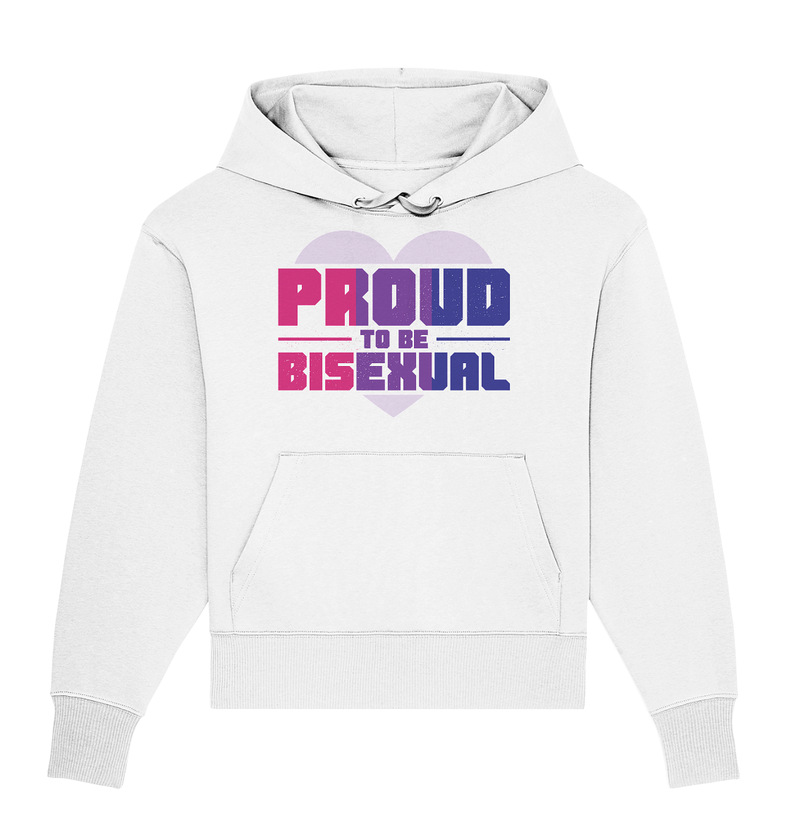 Proud to be Bisexual - Organic Oversize Hoodie