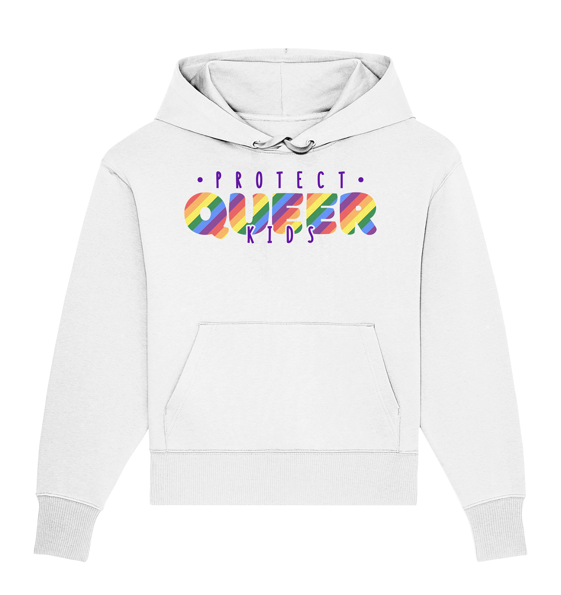 Protect Queer Kids - Organic Oversize Hoodie