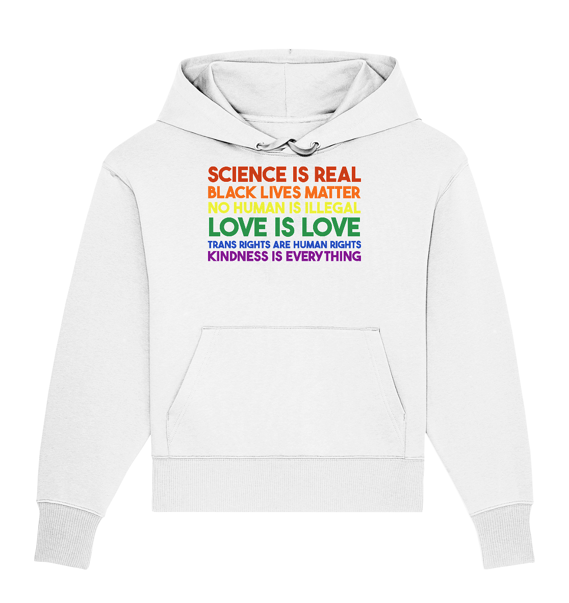 Kindness is Everything - Organic Oversize Hoodie