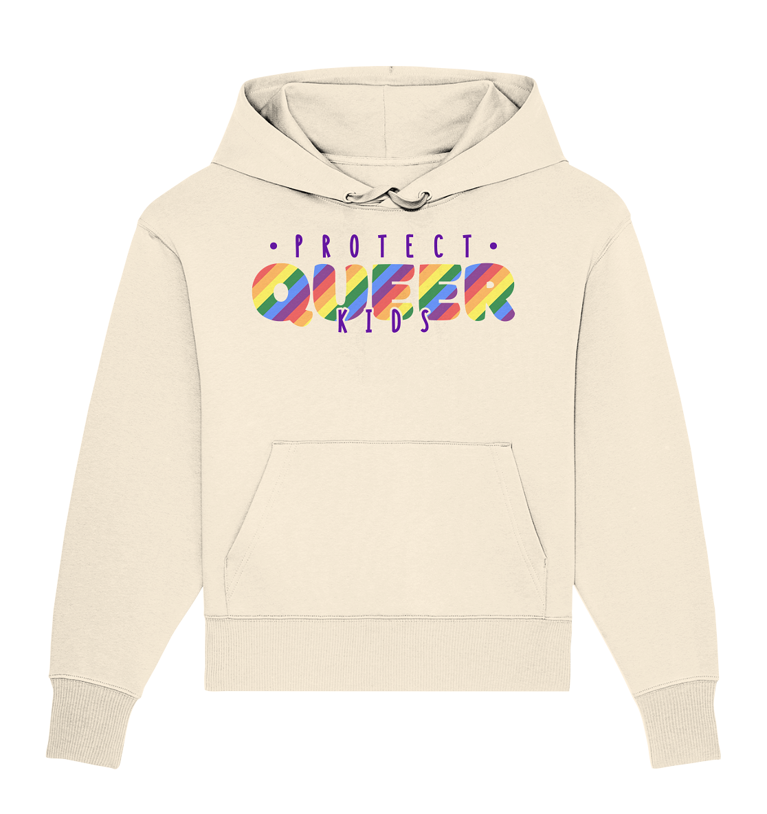 Protect Queer Kids - Organic Oversize Hoodie