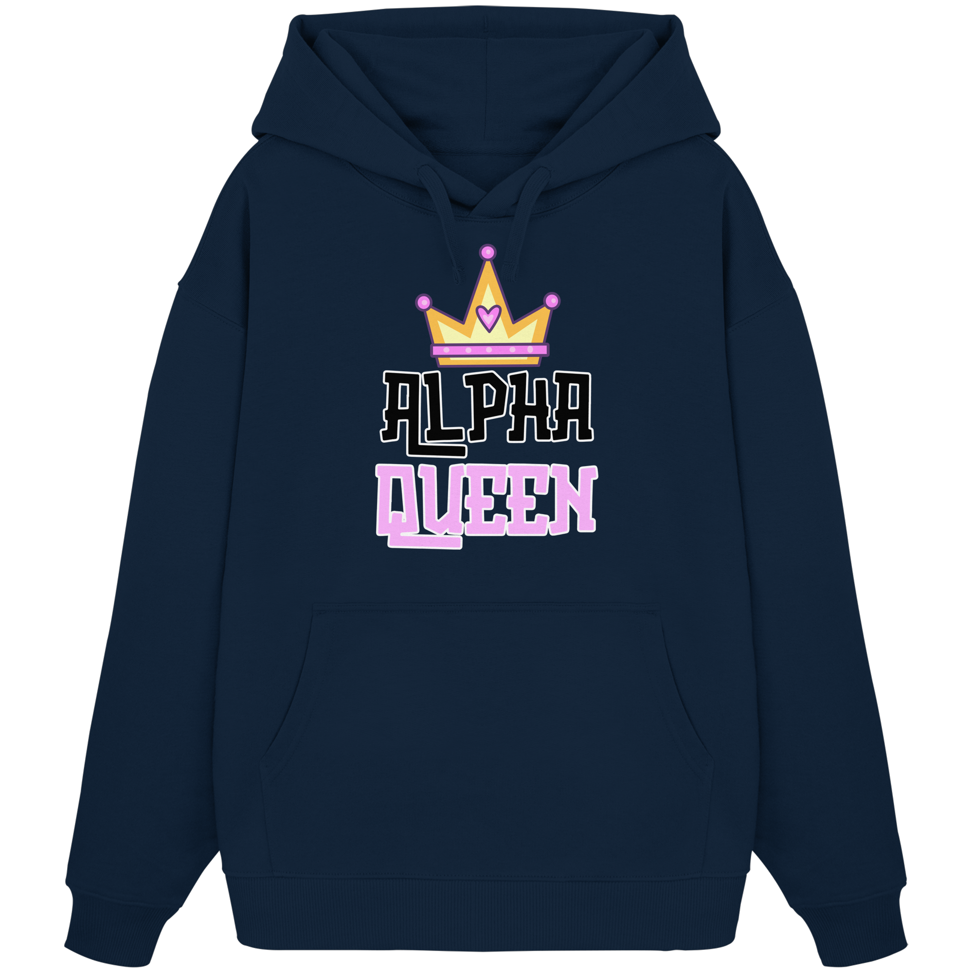 Alpha Queen - Organic Oversize Hoodie