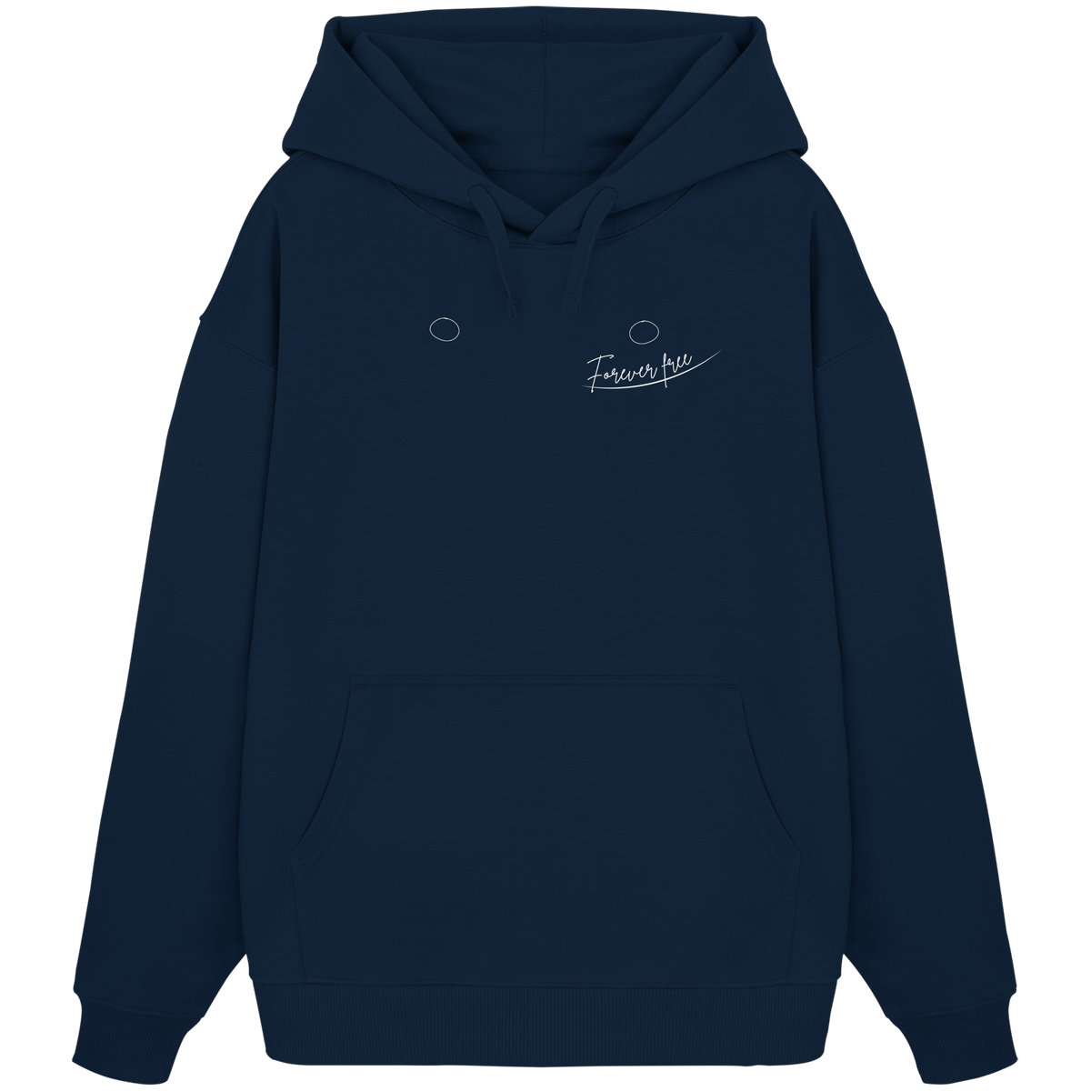 Forever Free nach Mastektomie "linksseitige Edition" - Organic Oversize Hoodie