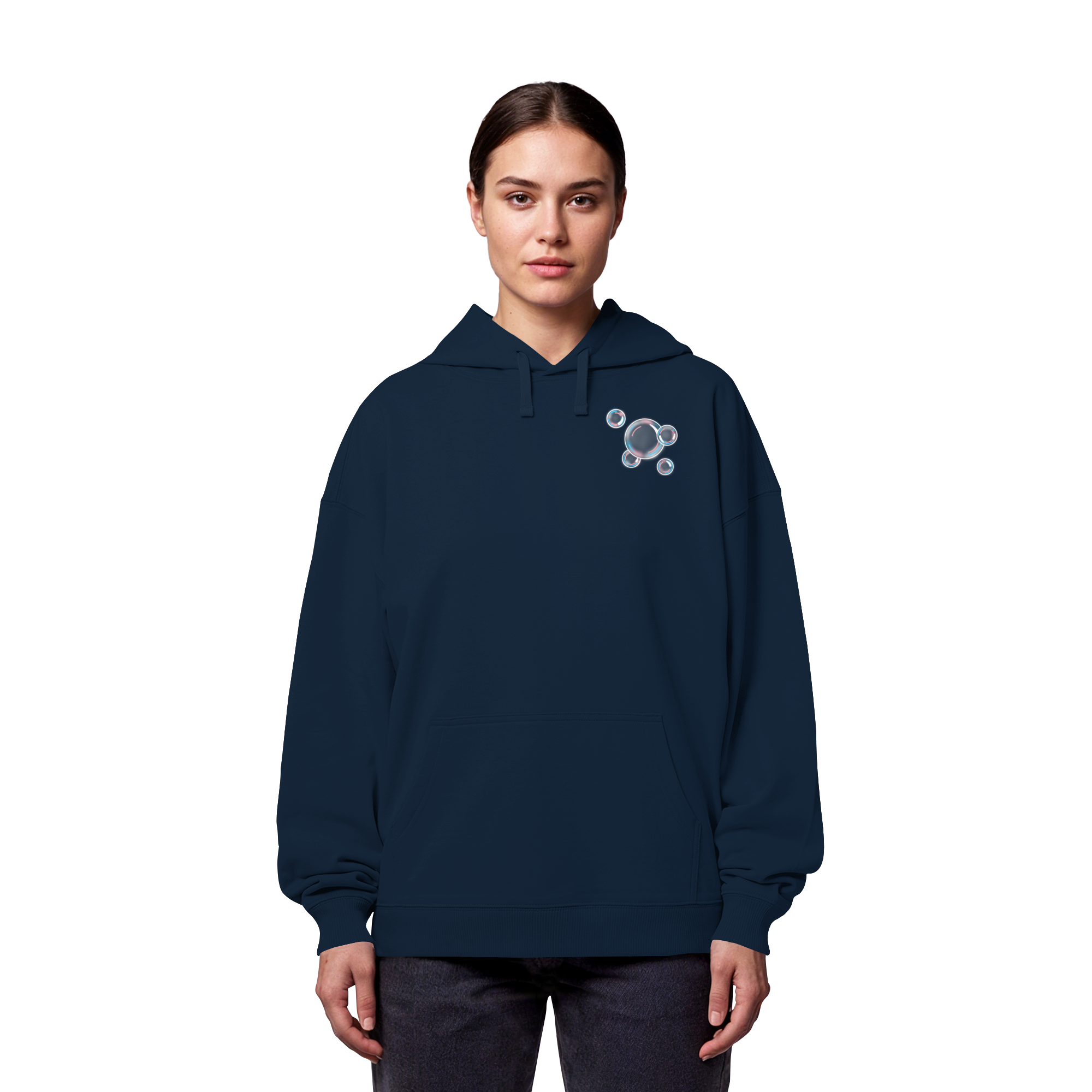 Trans Seifenblasen - Organic Oversize Hoodie