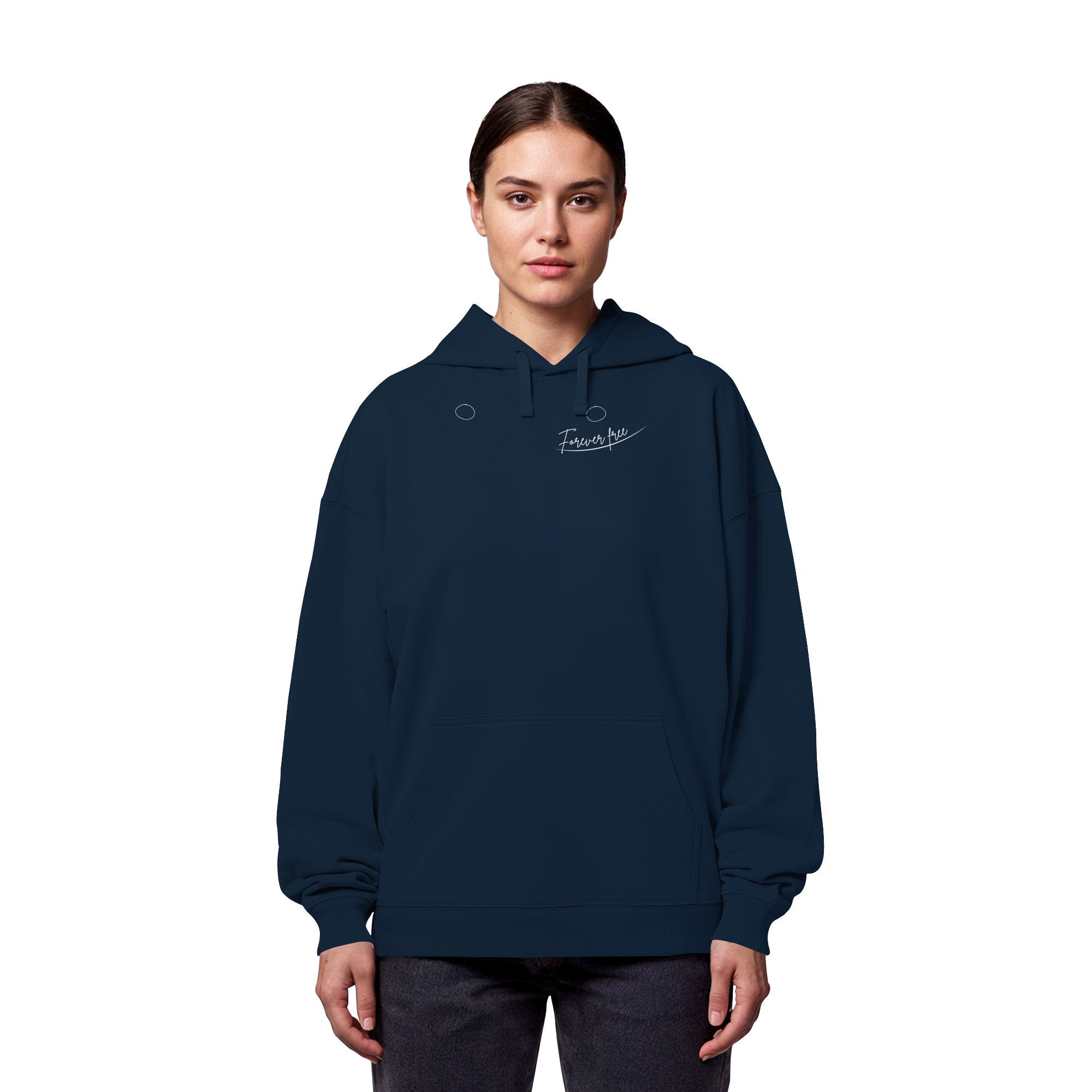 Forever Free nach Mastektomie "linksseitige Edition" - Organic Oversize Hoodie