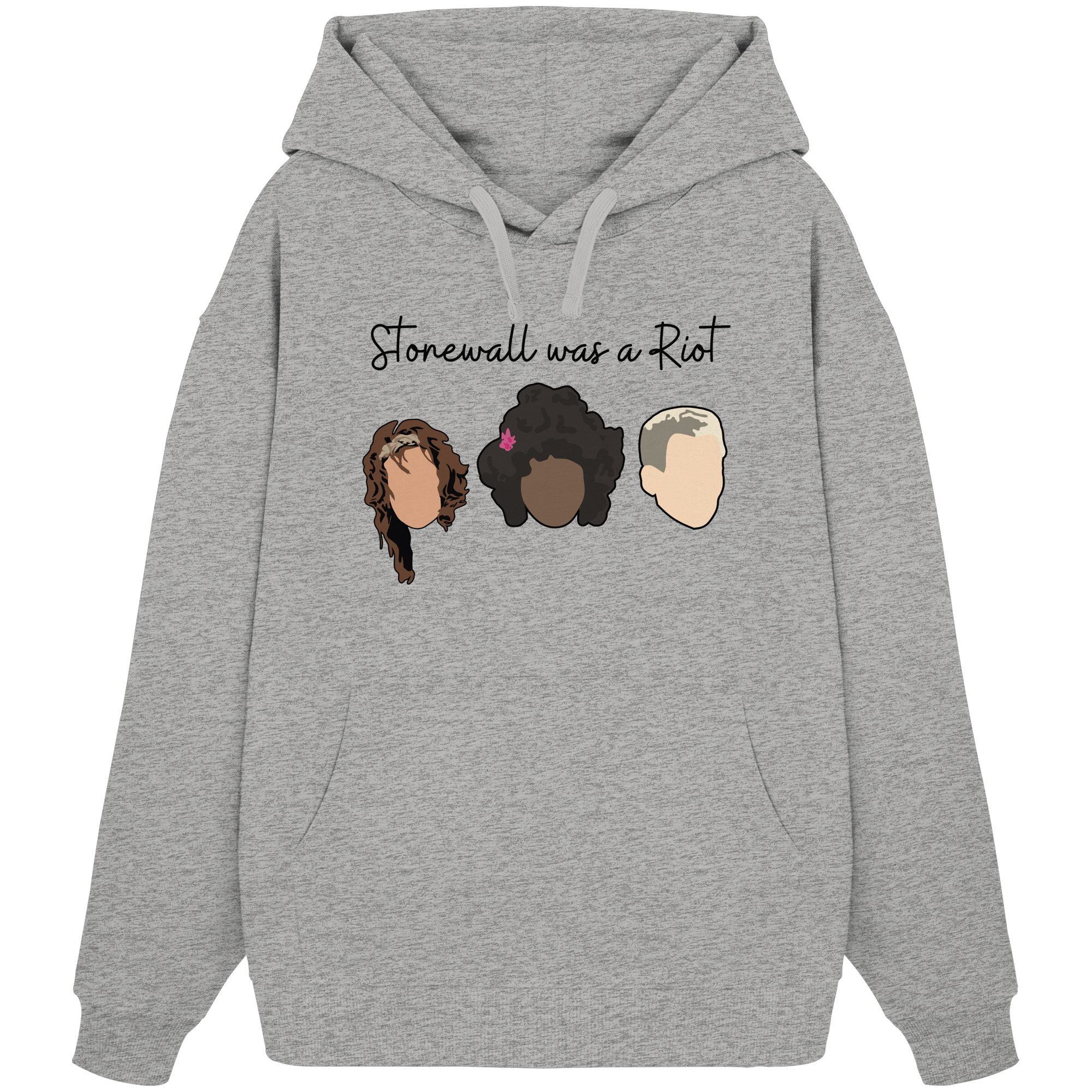 Stonewall was a Riot "Icons Edition" (hell) - Organic Oversize Hoodie