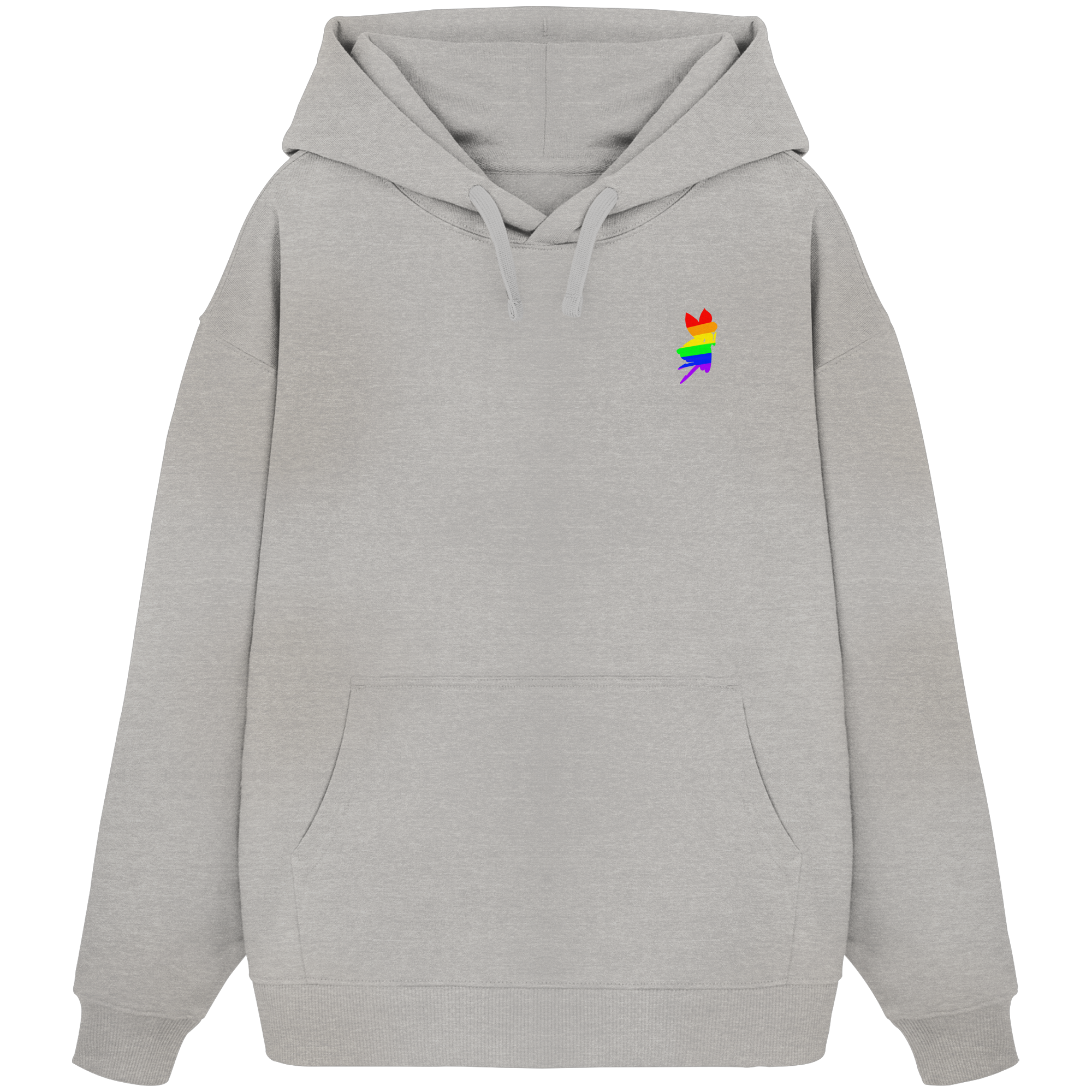 Regenbogen Fee - Organic Oversize Hoodie