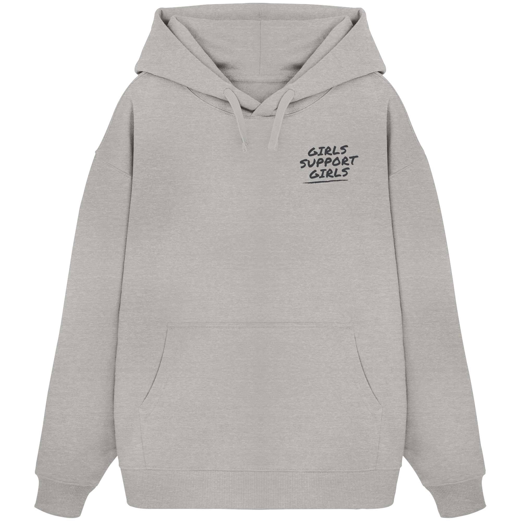 Girls Support Girls - Organic Oversize Hoodie