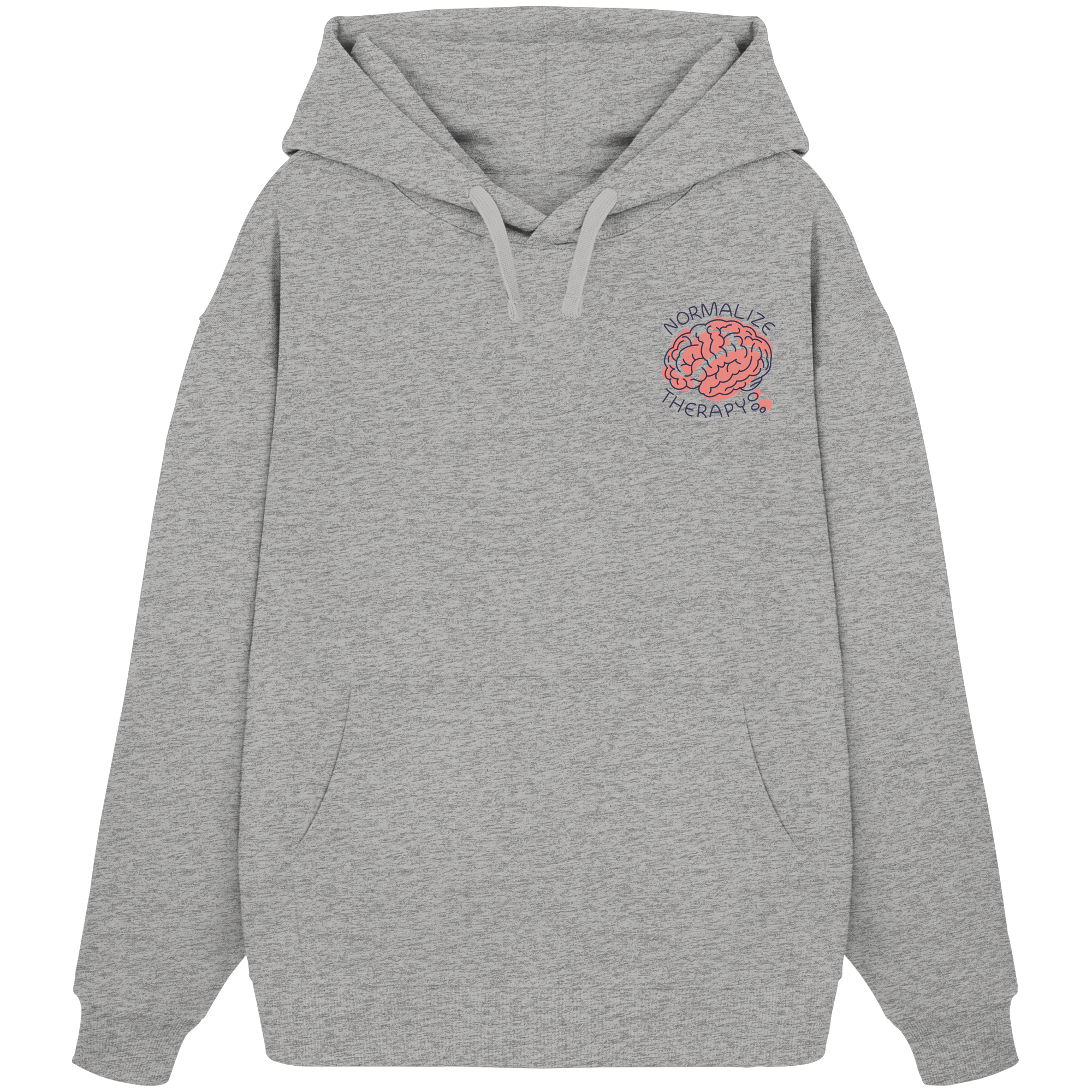 Normalize Therapy - Organic Oversize Hoodie