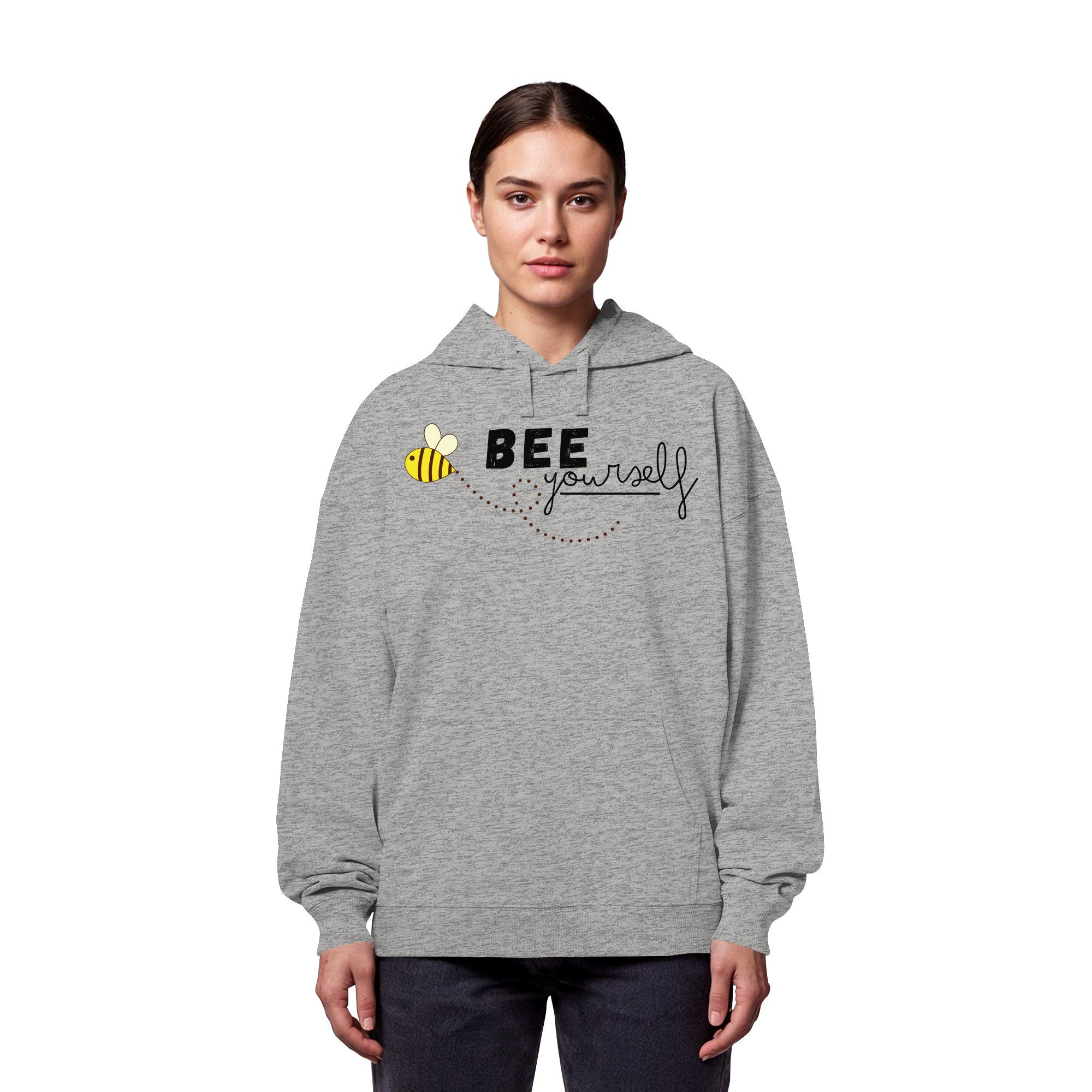 Bee yourself "Léon Edition" - Organic Oversize Hoodie