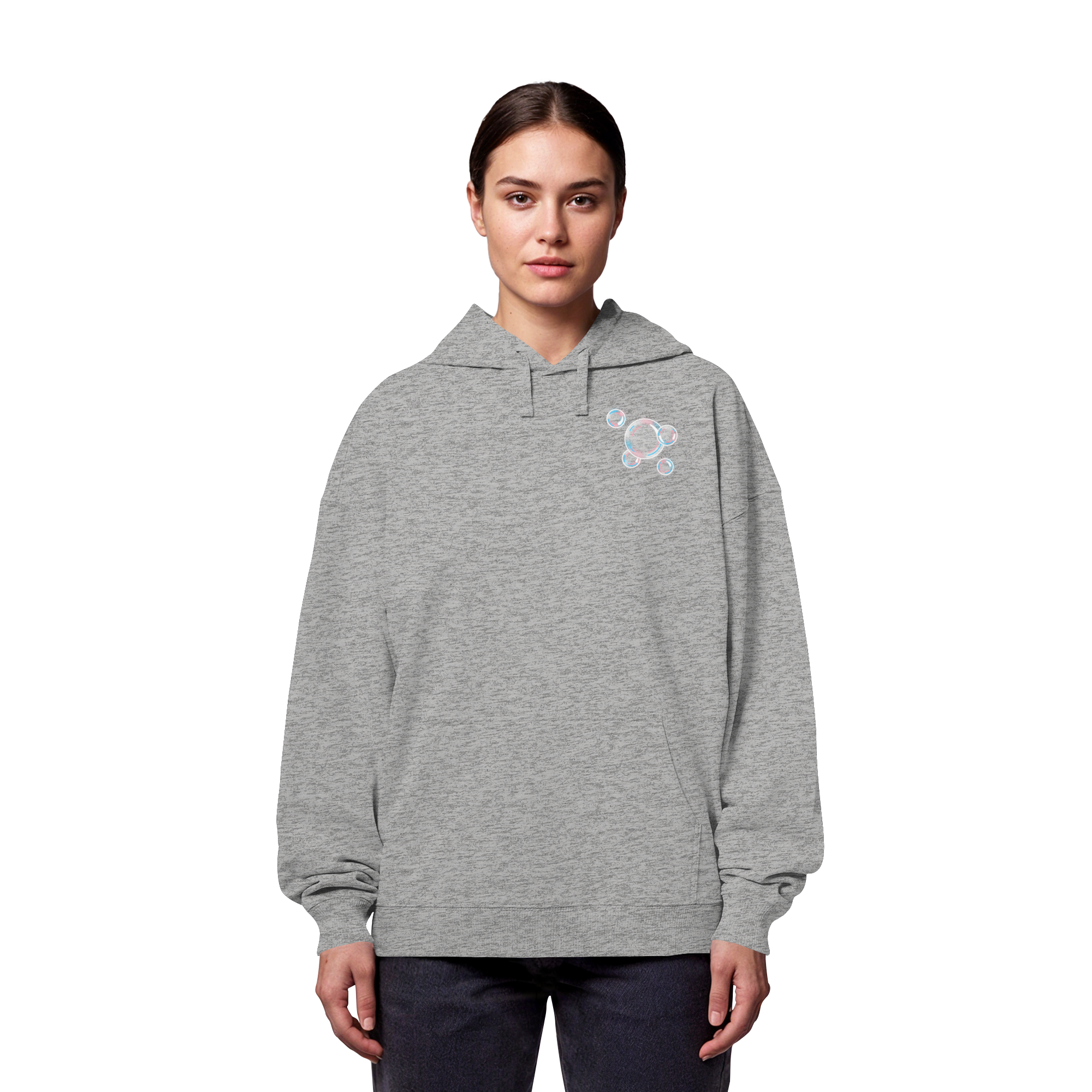 Trans Seifenblasen - Organic Oversize Hoodie