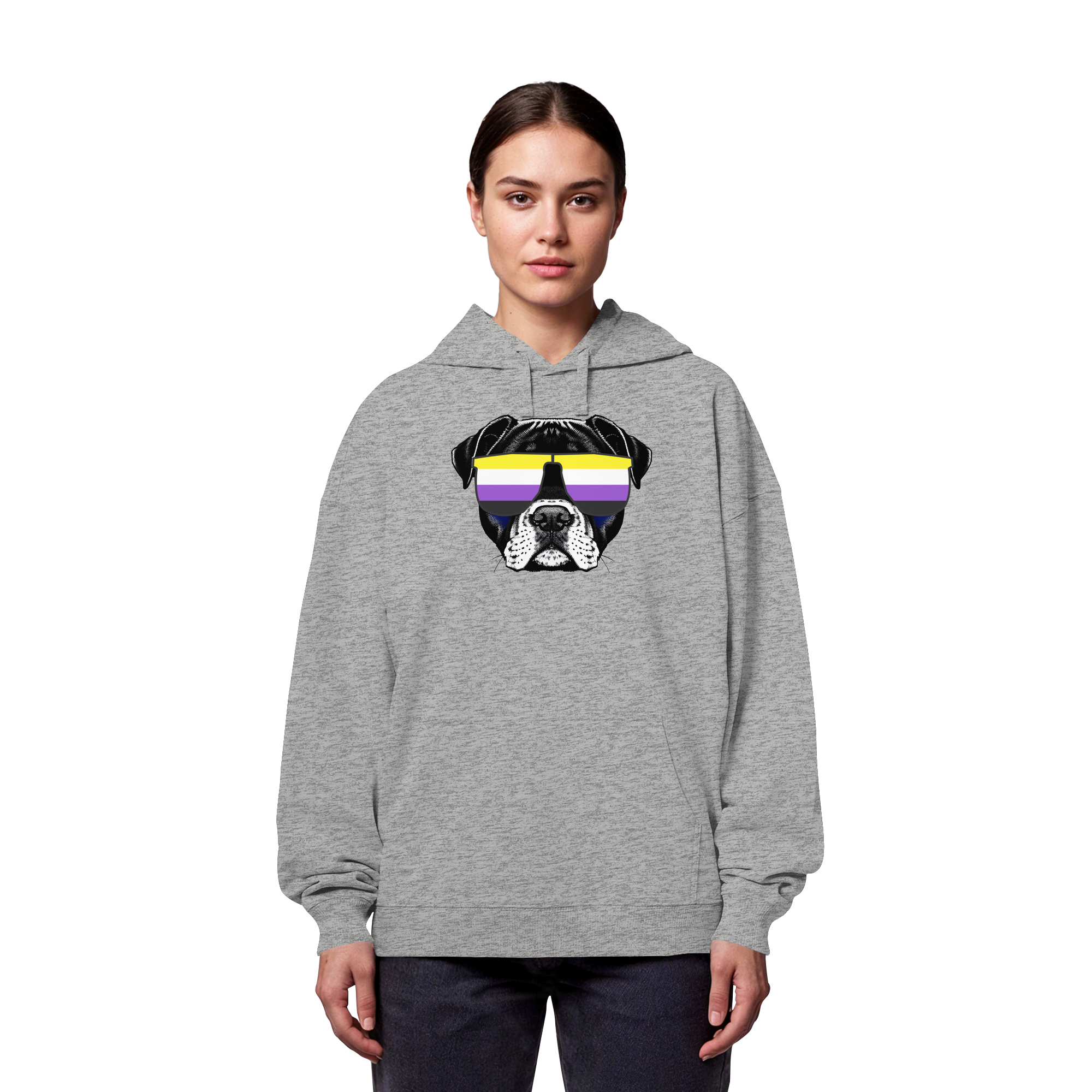 Nonbinary Doggo - Organic Oversize Hoodie
