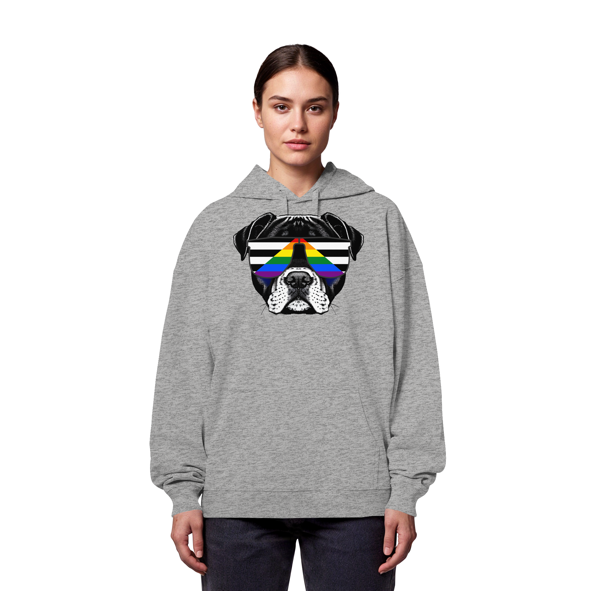 Straight Ally Doggo - Organic Oversize Hoodie